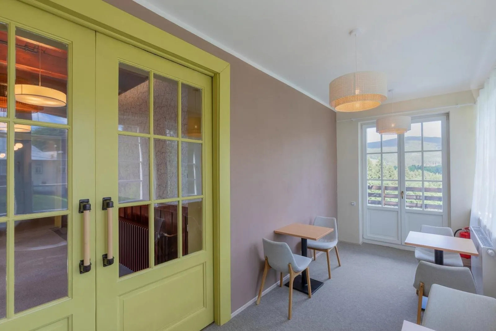 Seating area in Aparthotel Panorama