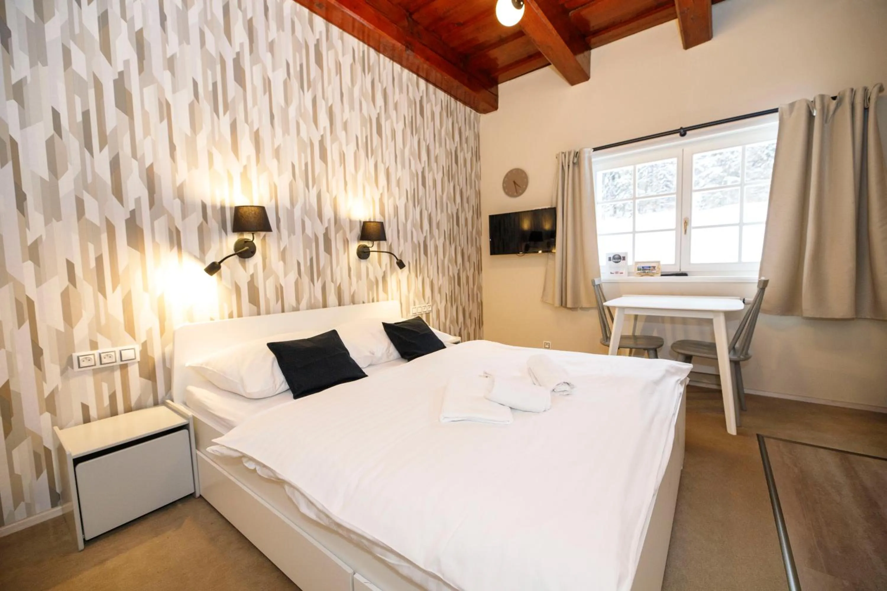 Bedroom, Bed in Aparthotel Panorama