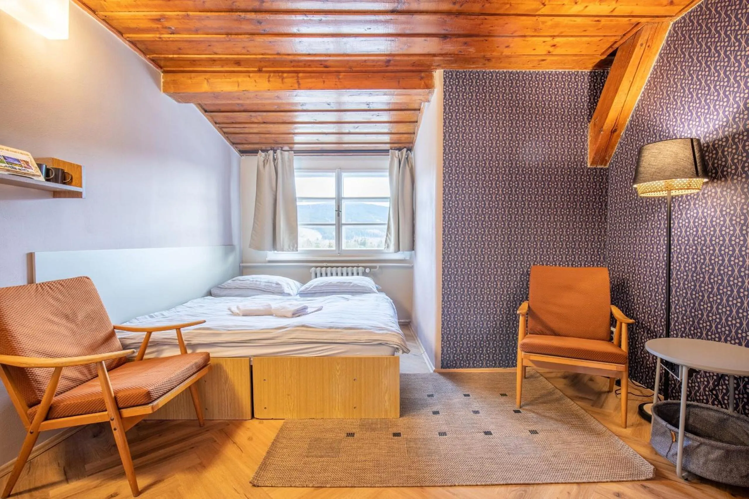 Bed in Aparthotel Panorama