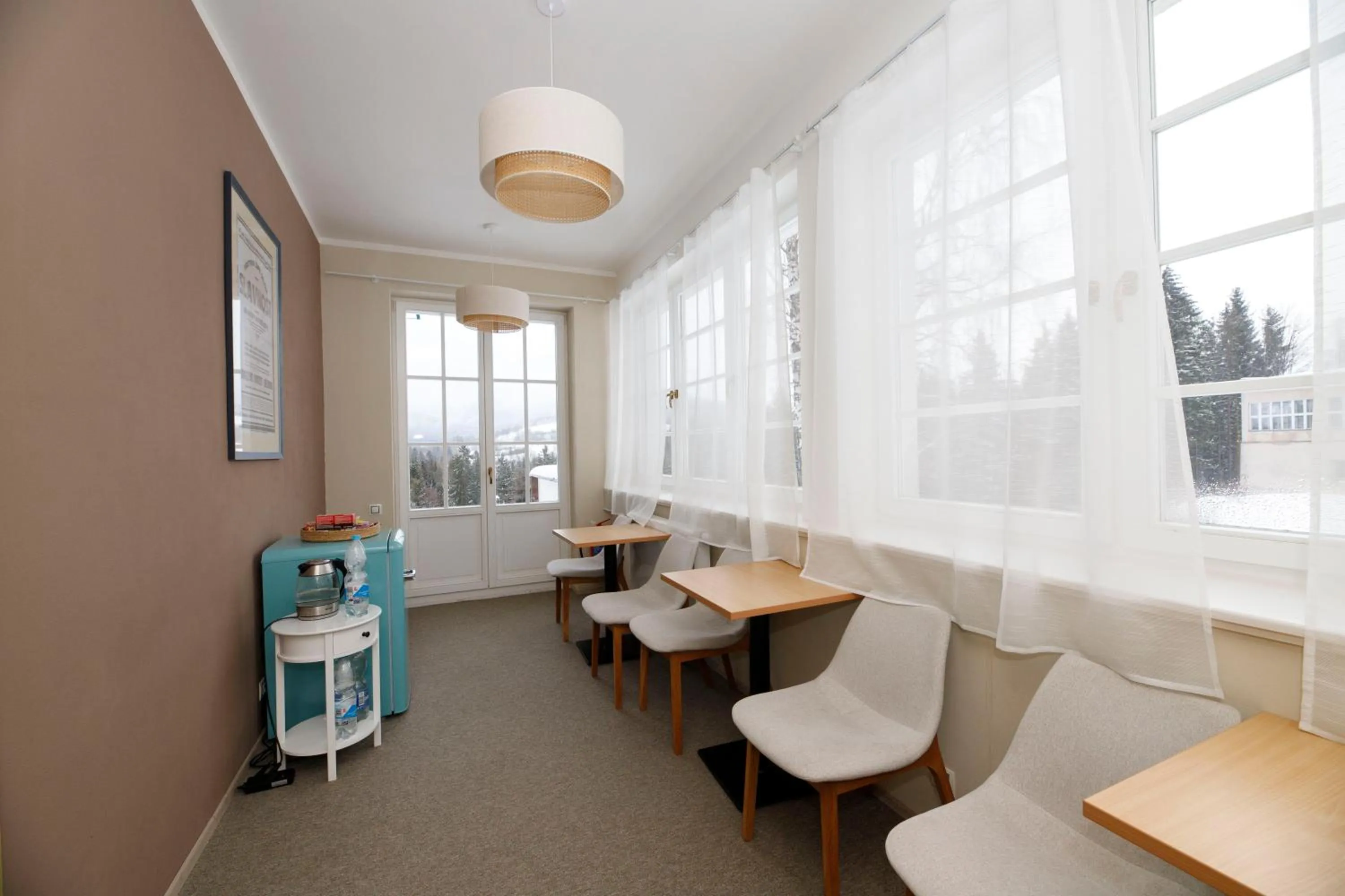 Seating area in Aparthotel Panorama