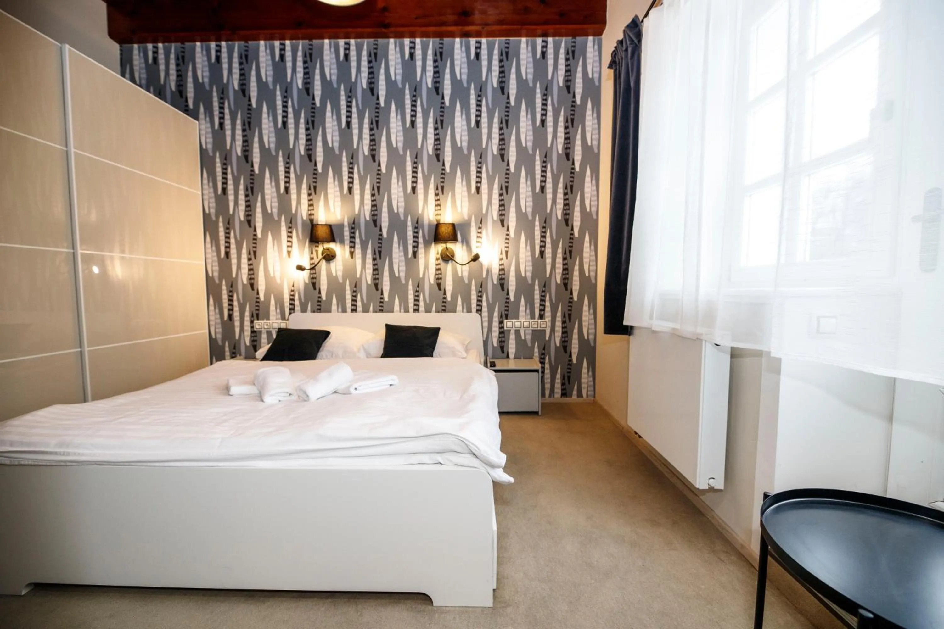 Bedroom, Bed in Aparthotel Panorama