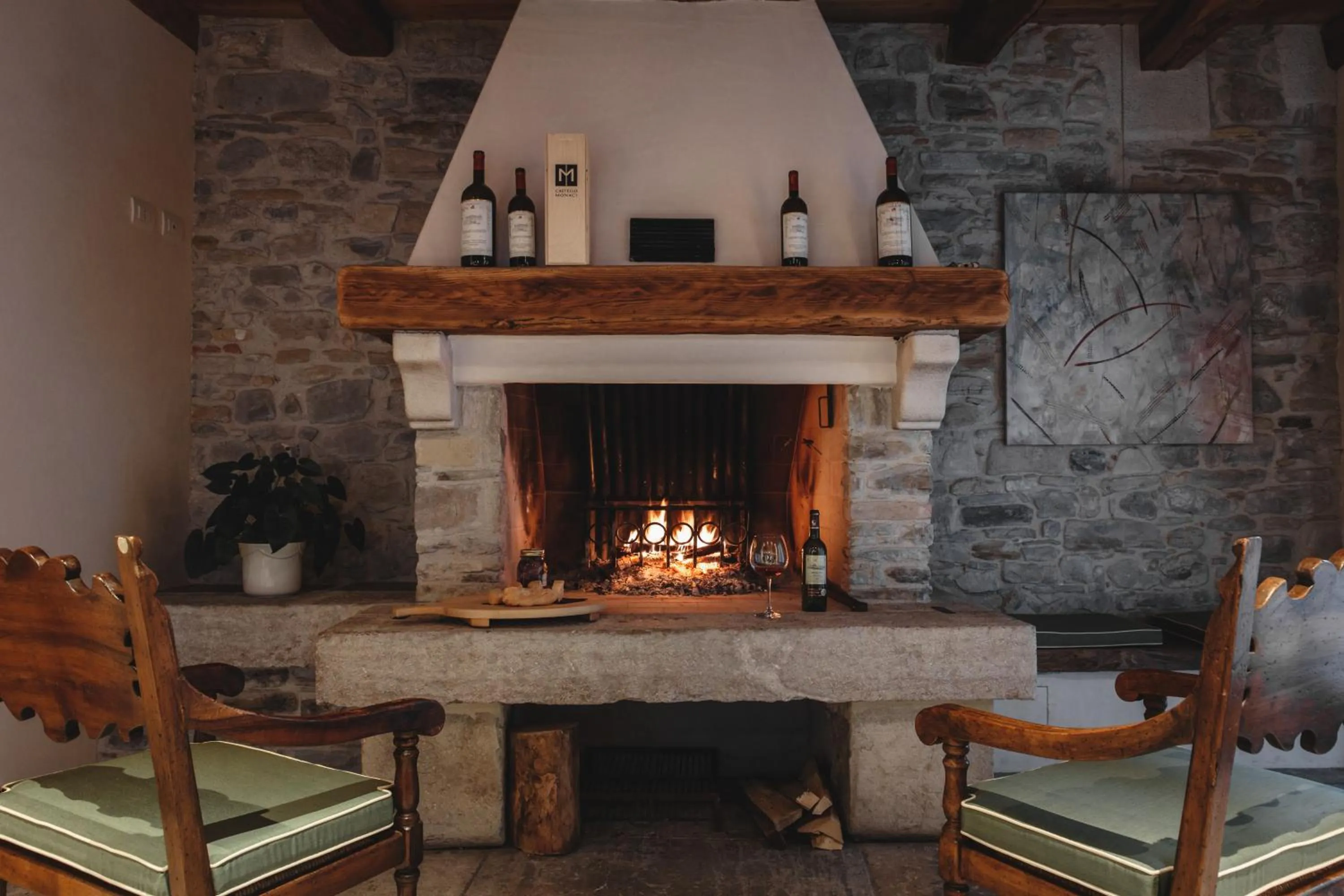 Communal lounge/ TV room in IL FONTEGO