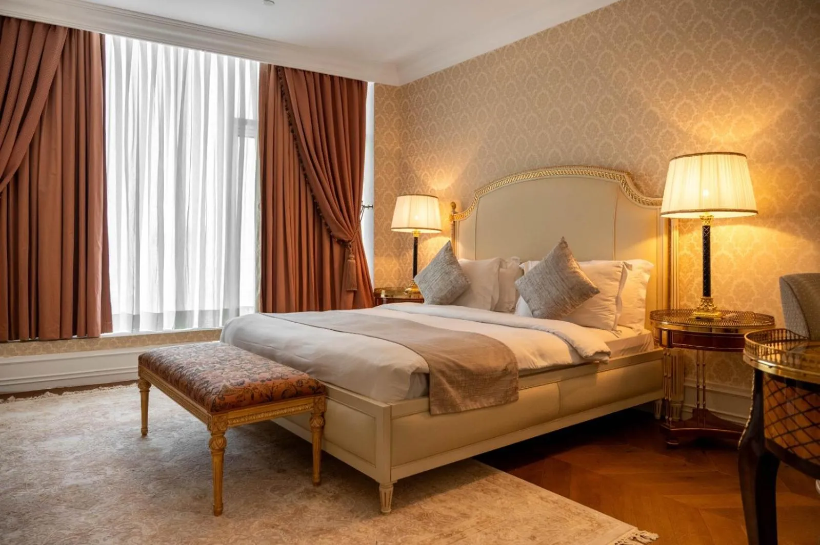 Bedroom, Bed in The Bentley Luxury Hotel & Suites