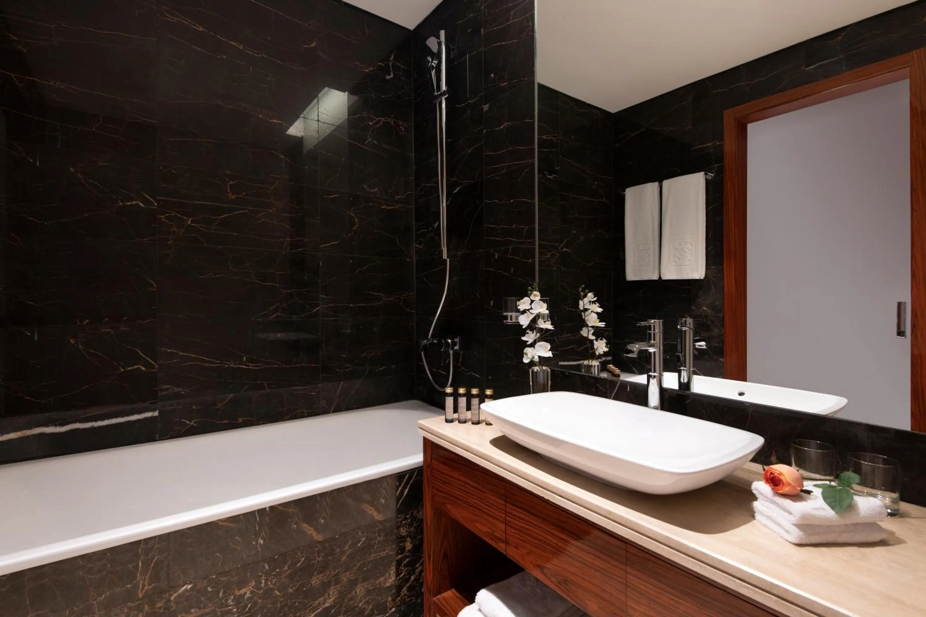 Bathroom in The Bentley Luxury Hotel & Suites