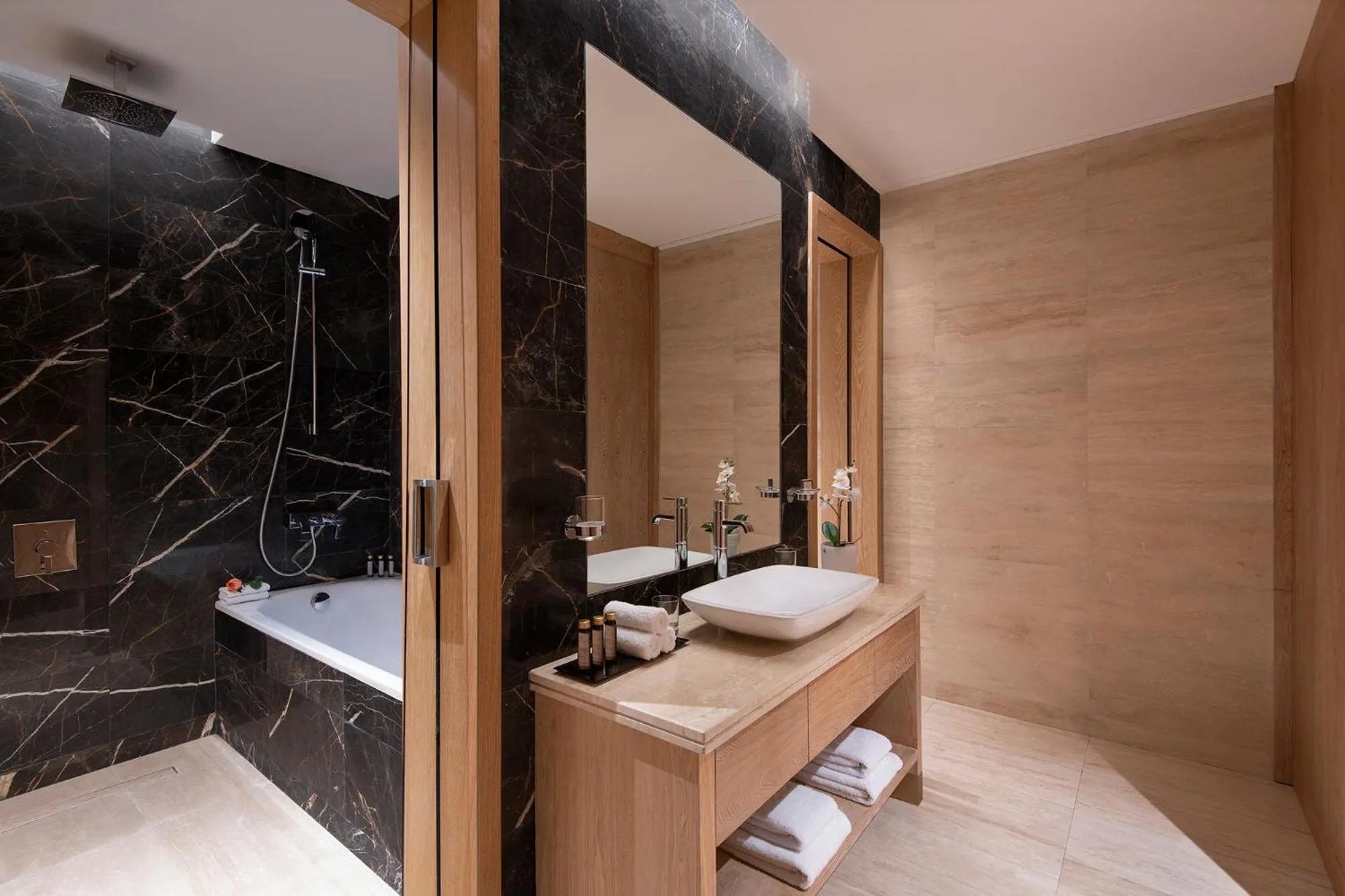 Bathroom in The Bentley Luxury Hotel & Suites
