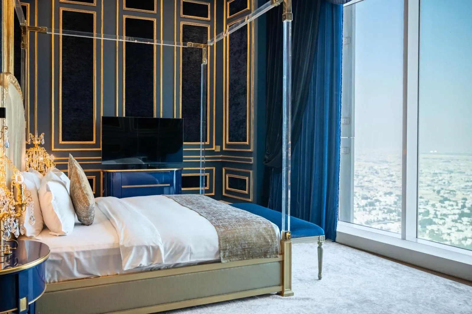 Bedroom, Bed in The Bentley Luxury Hotel & Suites