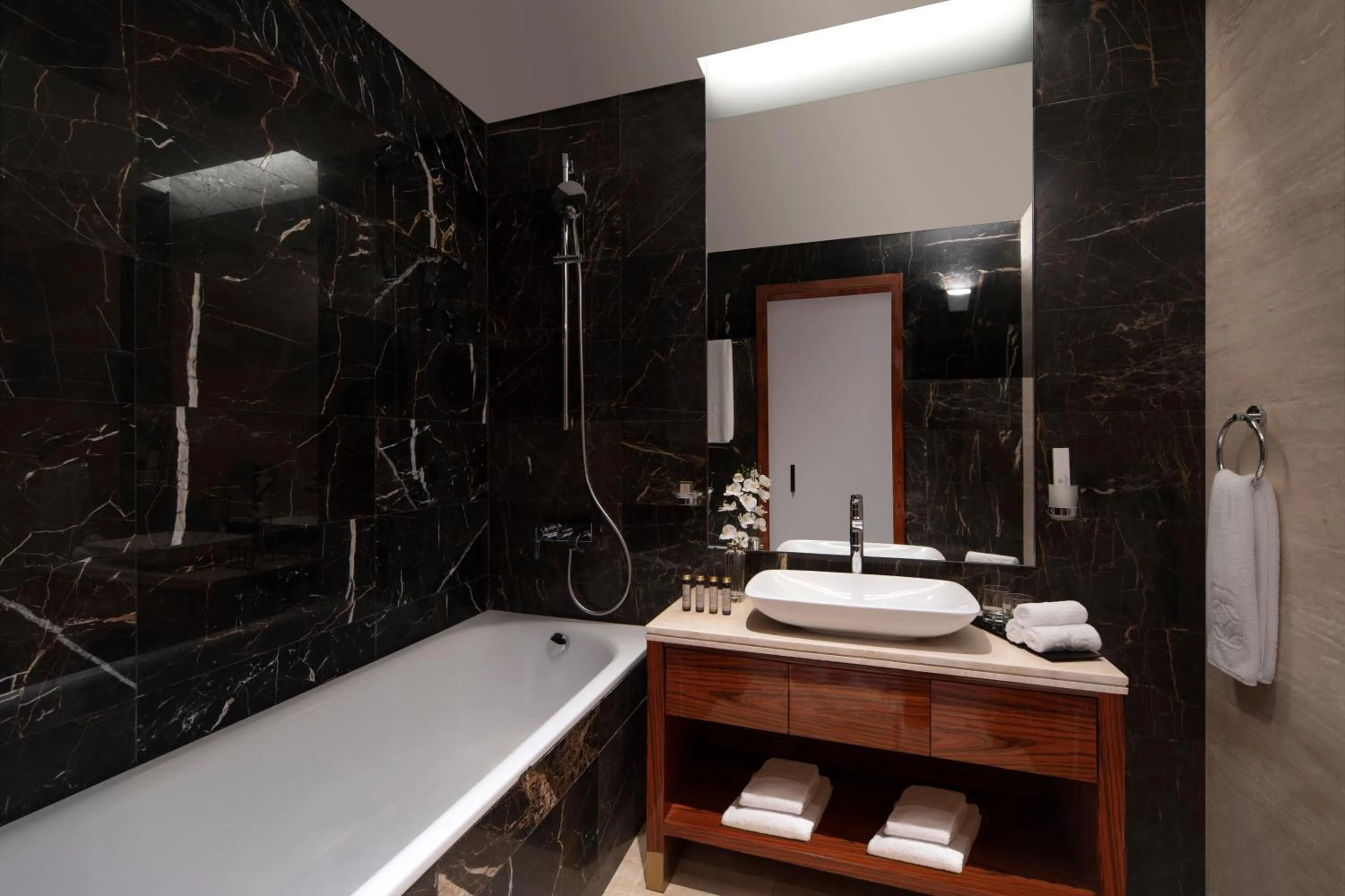 Bathroom in The Bentley Luxury Hotel & Suites