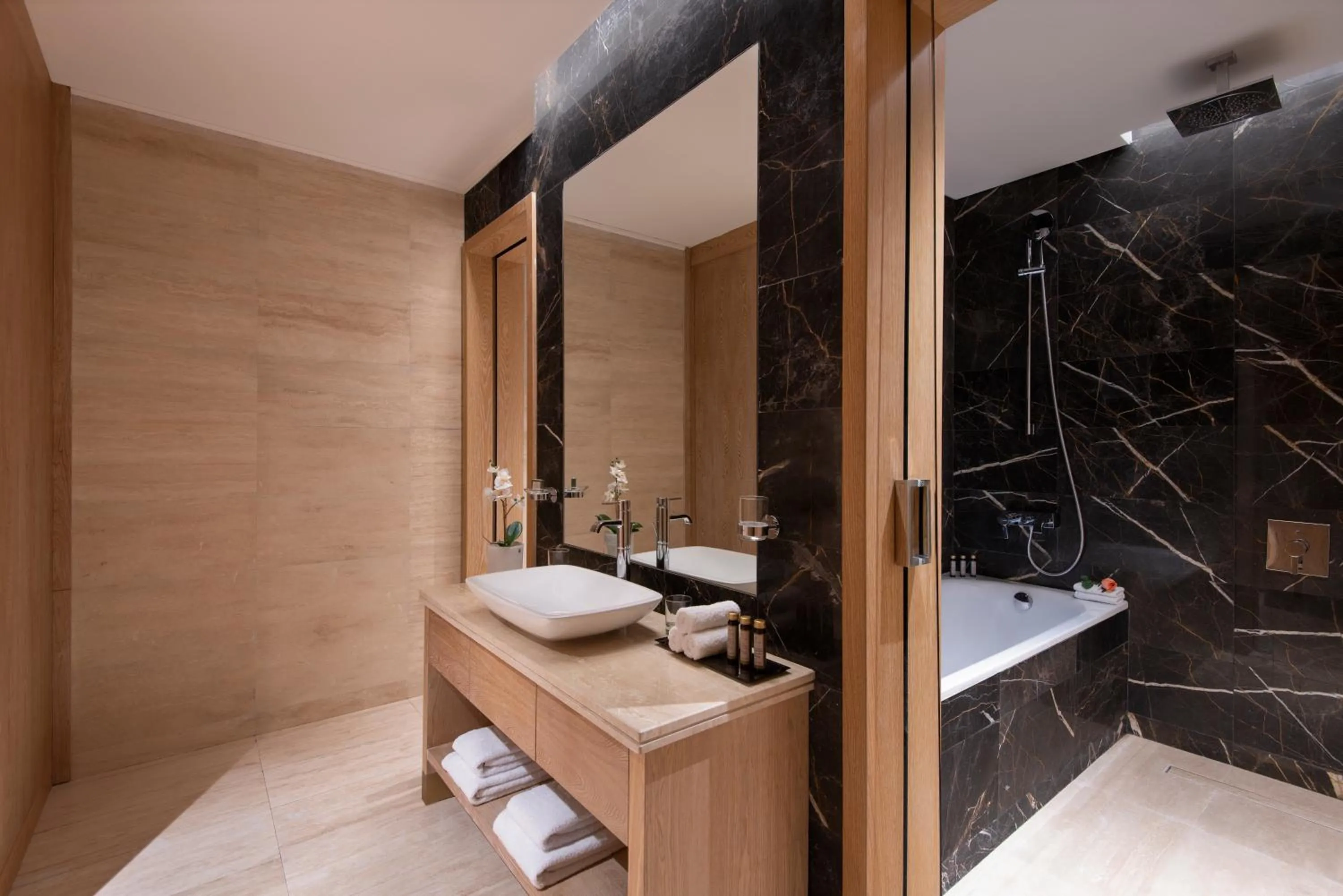 Bathroom in The Bentley Luxury Hotel & Suites