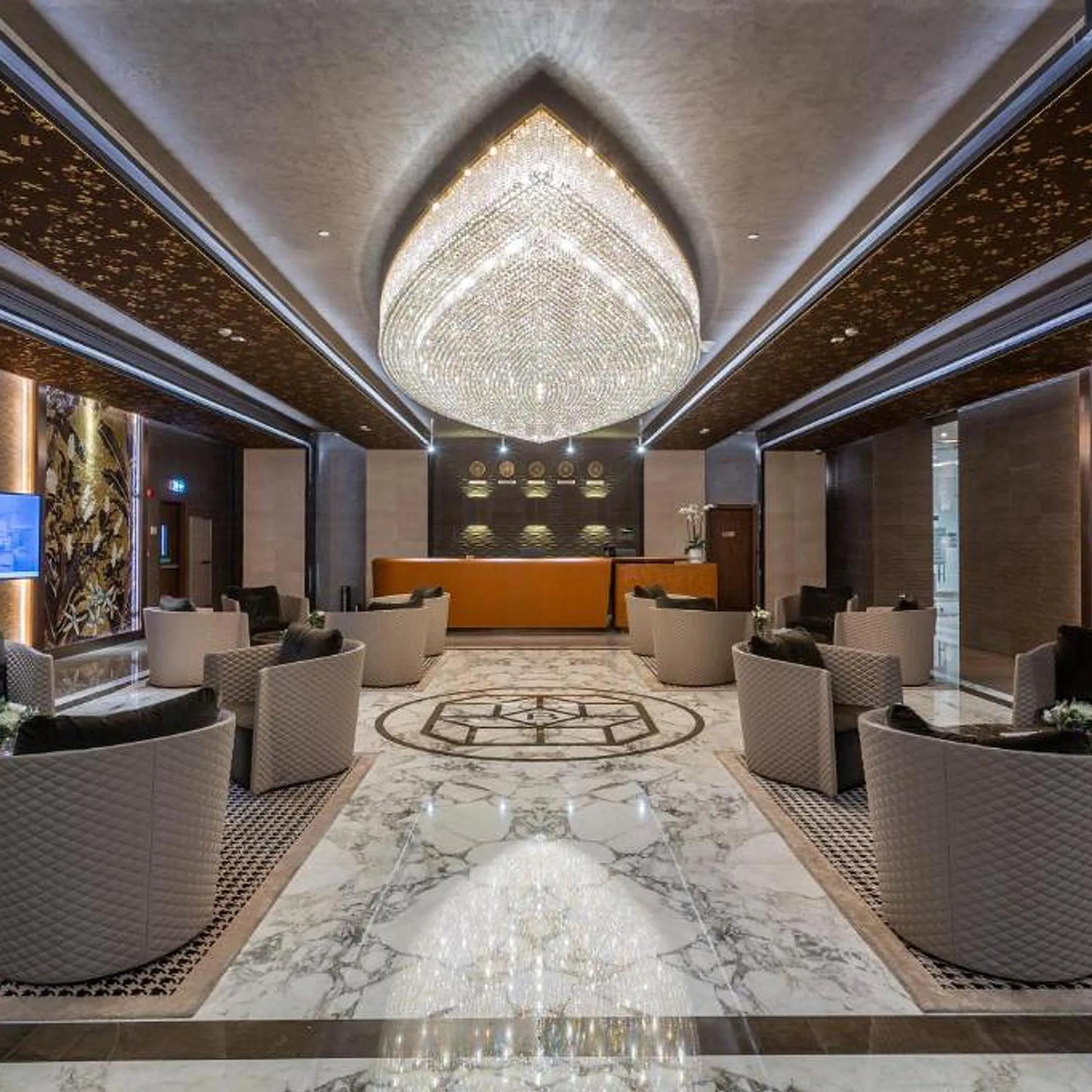 Lobby or reception in The Bentley Luxury Hotel & Suites