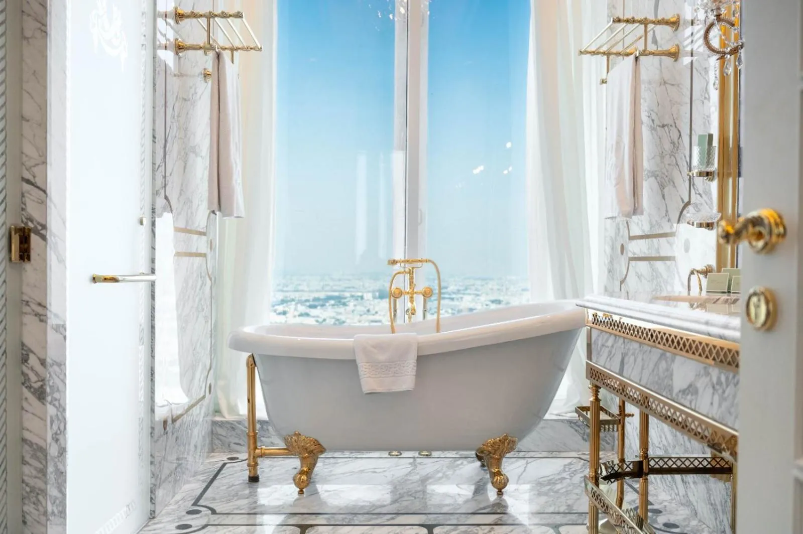 Bath in The Bentley Luxury Hotel & Suites