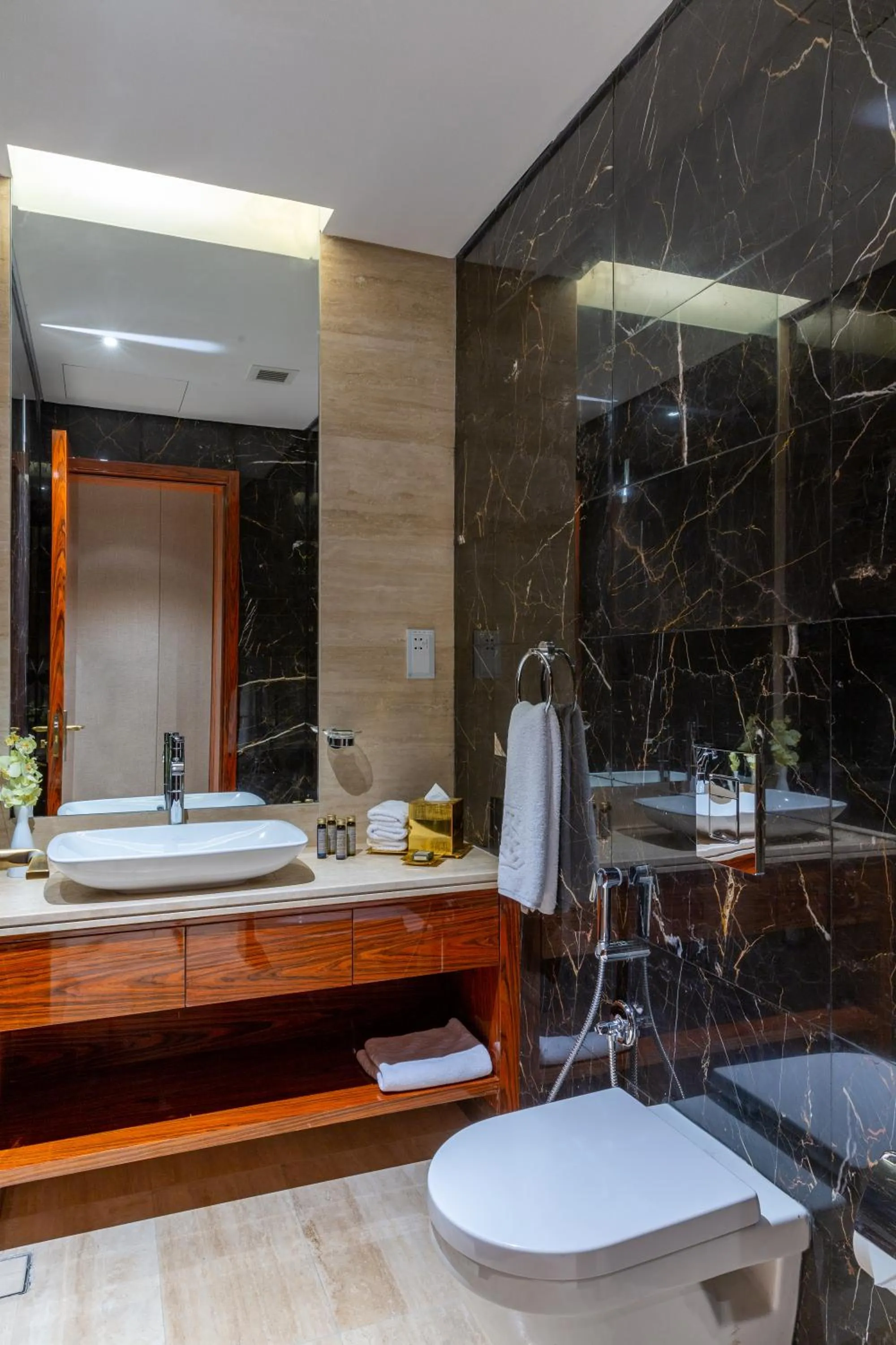 Bathroom in The Bentley Luxury Hotel & Suites
