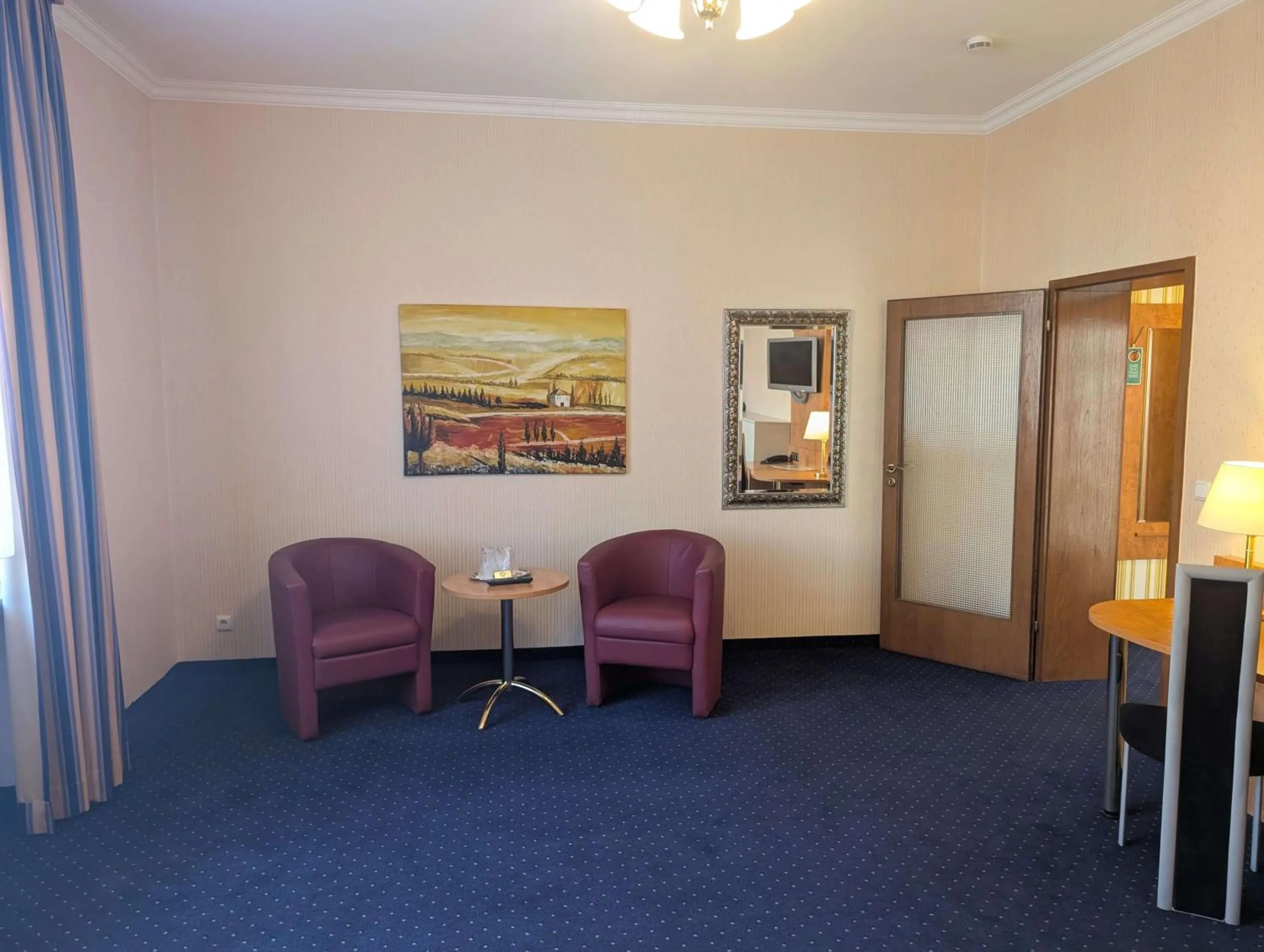 Seating area in Stadthotel Augsburg