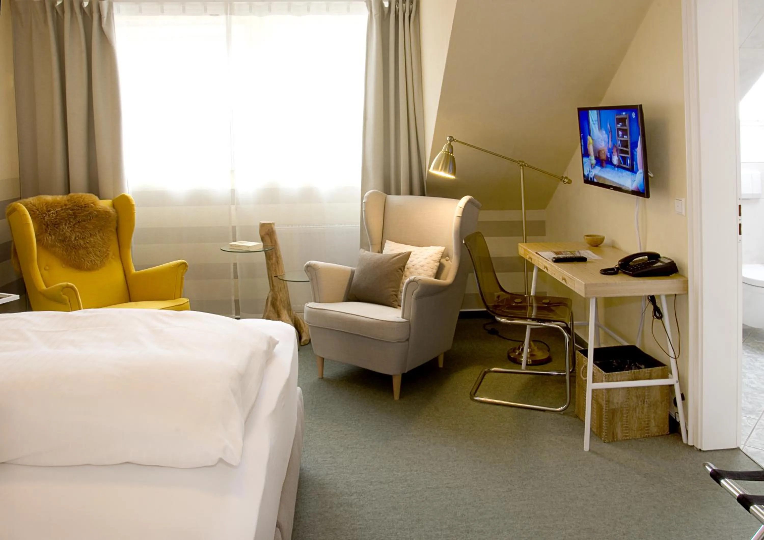 Photo of the whole room, Bed in Hotel Auszeit