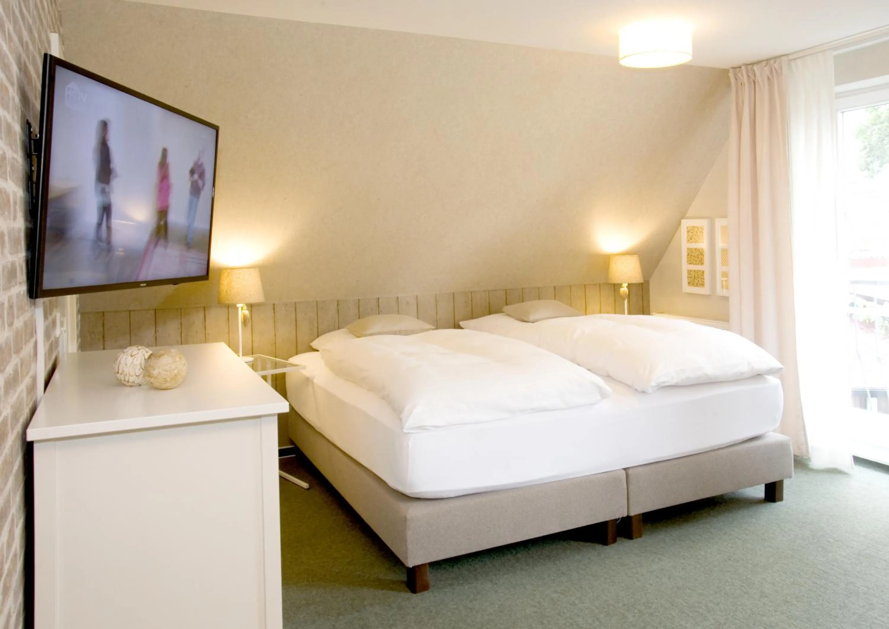 Bed in Hotel Auszeit