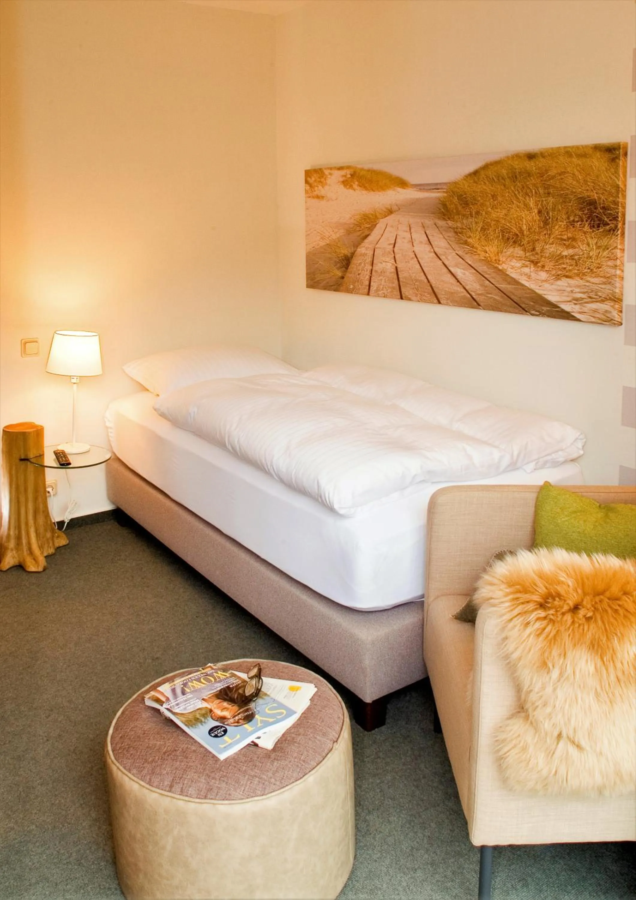 Bed in Hotel Auszeit