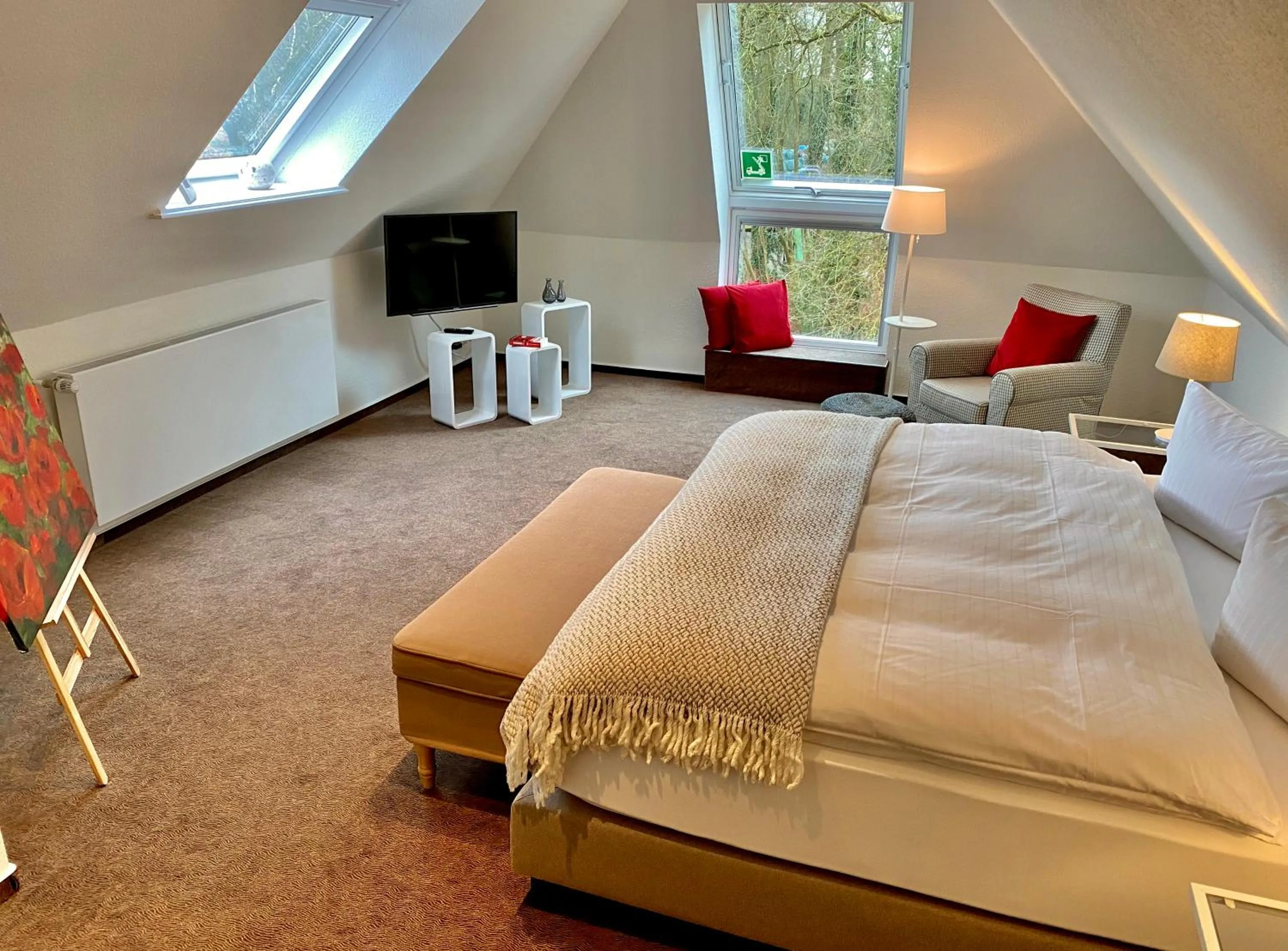 Bed in Hotel Auszeit