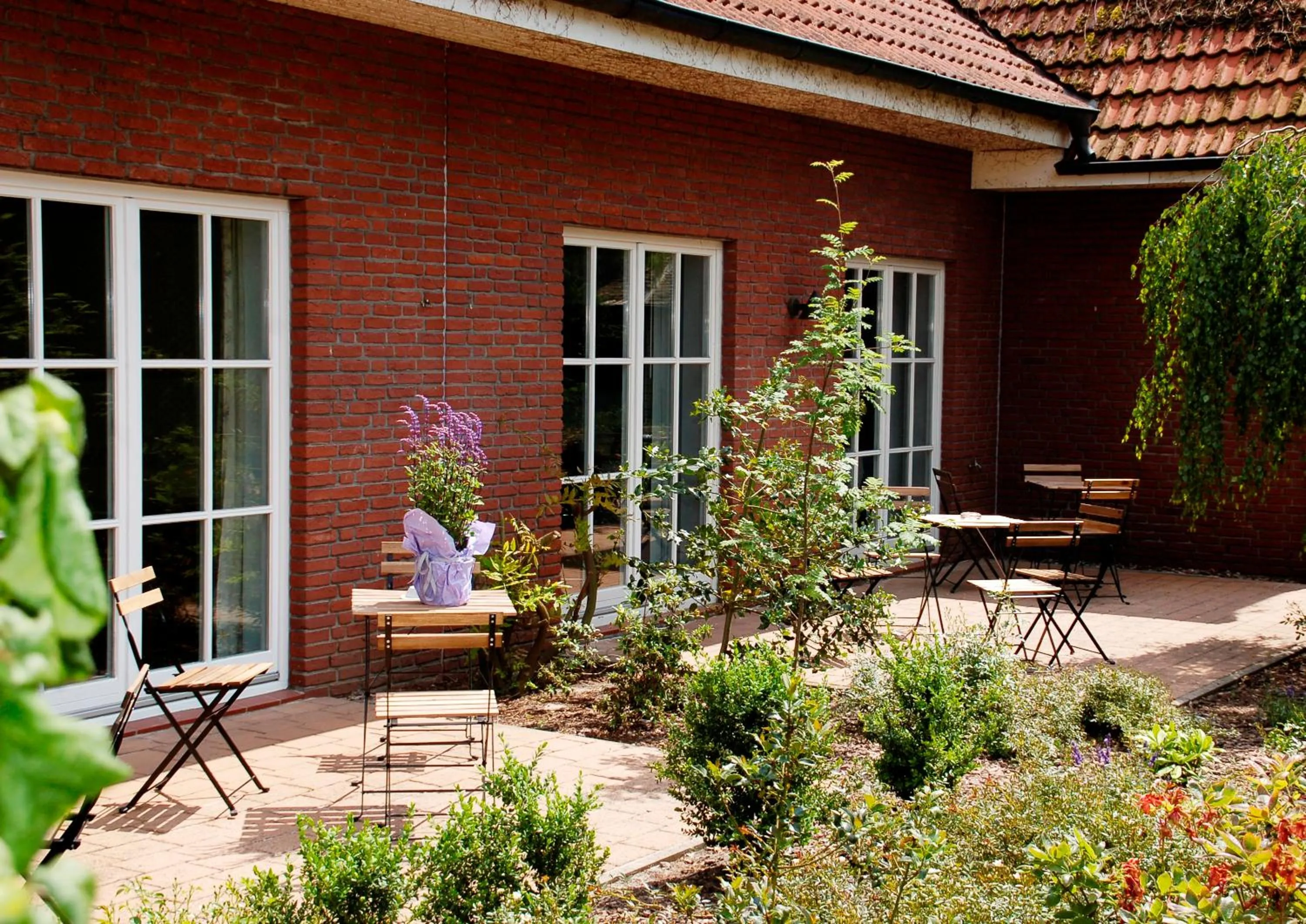 Balcony/Terrace in Hotel Auszeit