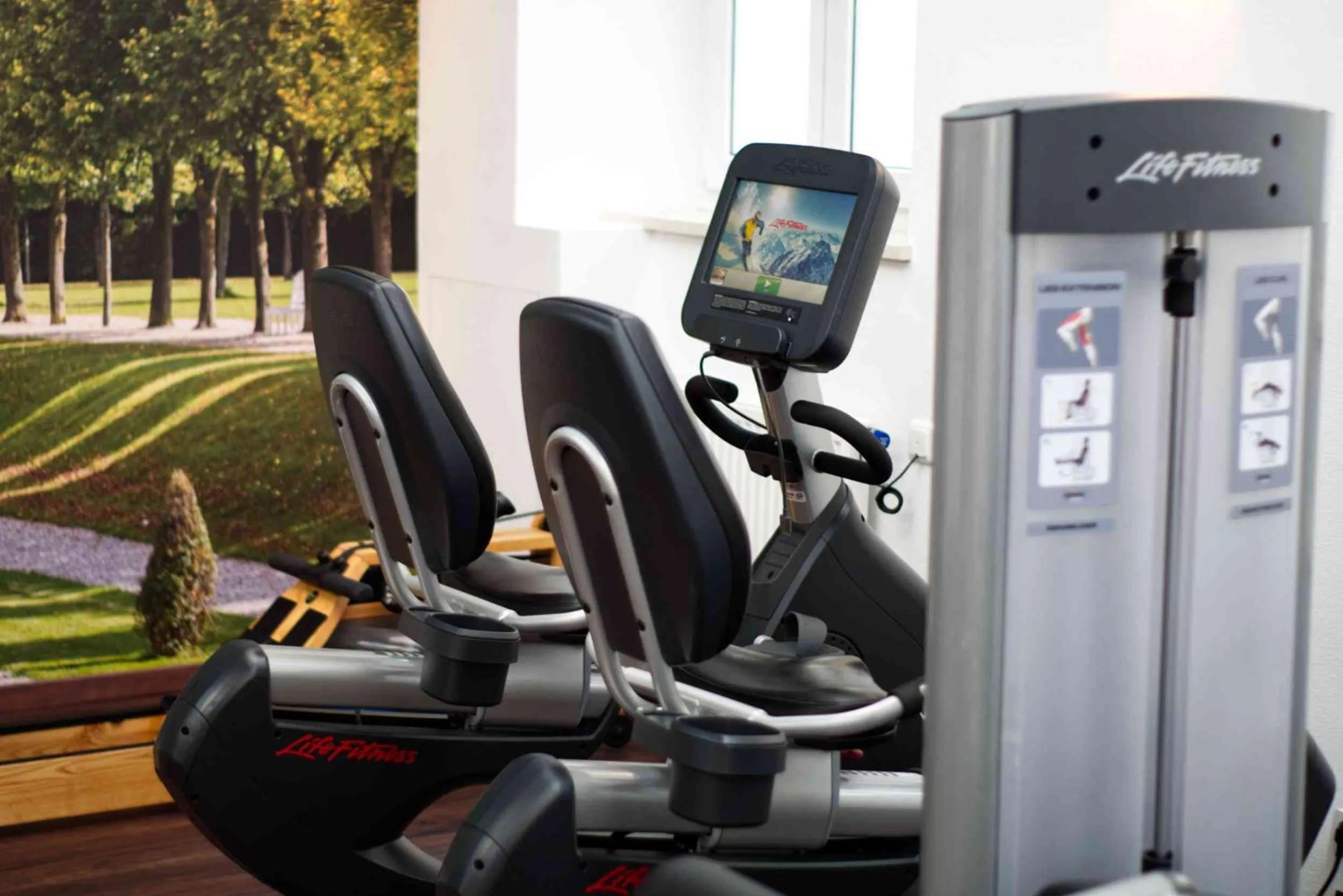 Fitness centre/facilities in Hotel am Schlosspark Zum Kurfürst