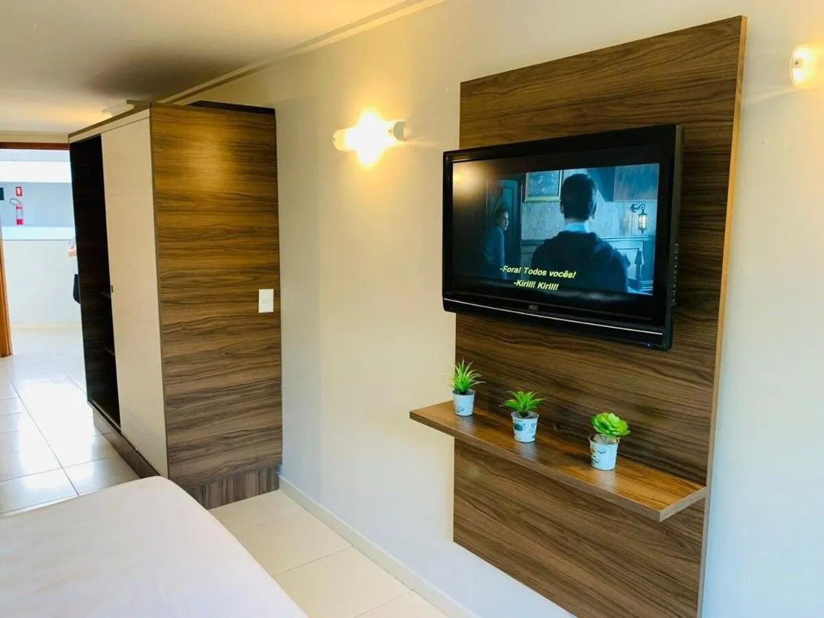 TV and multimedia, Bed in AX Blue Suítes