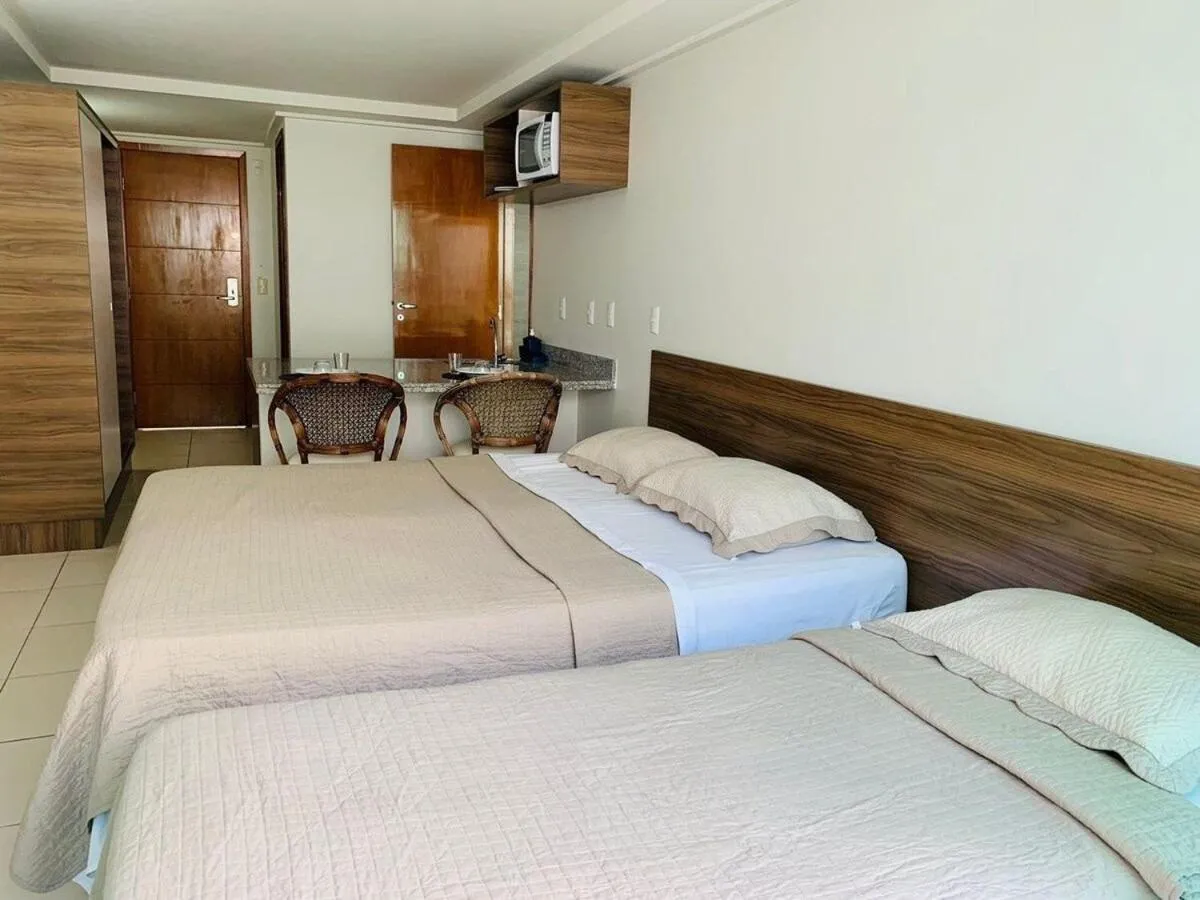 Photo of the whole room, Bed in AX Blue Suítes