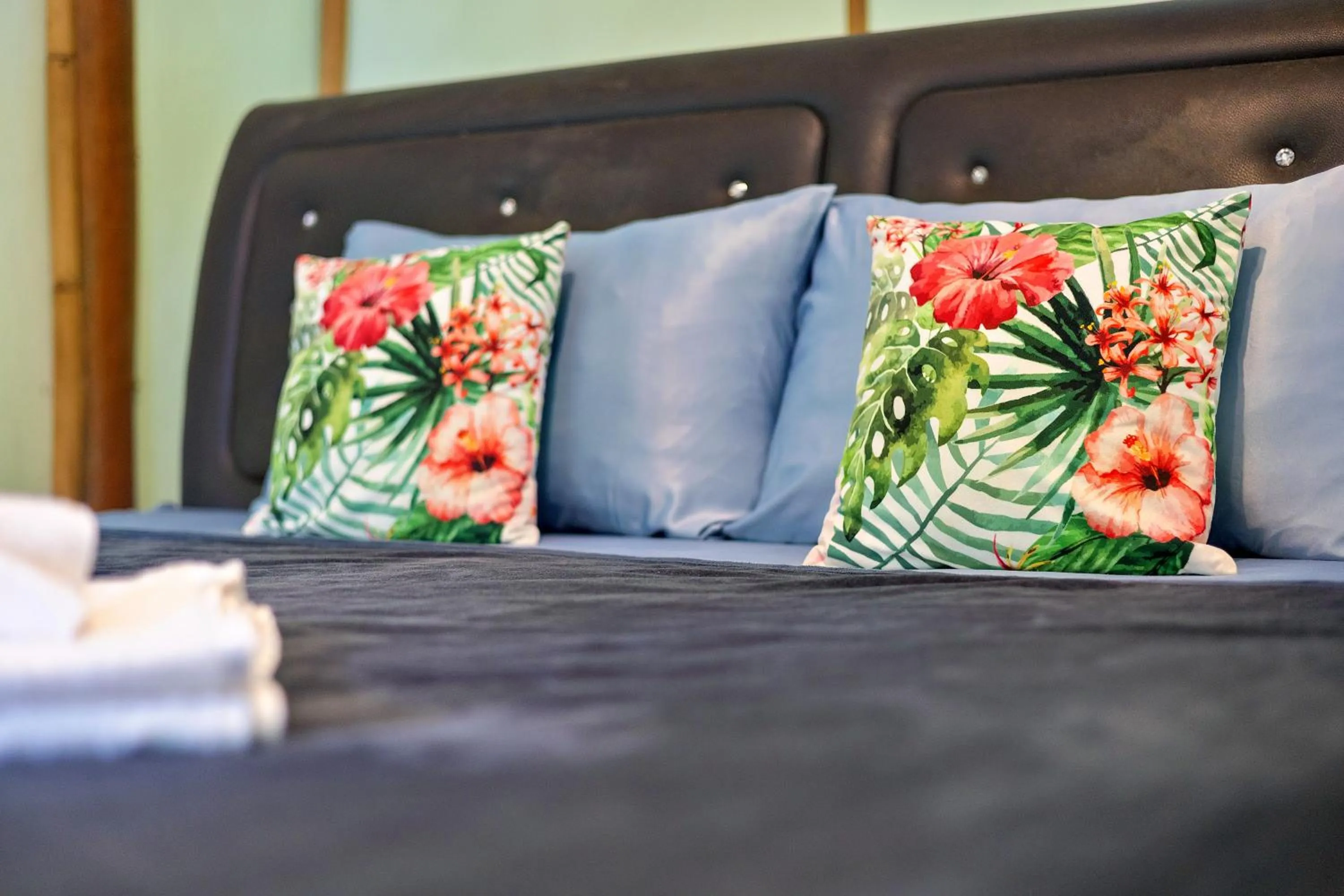 Bed in Bansuanphutarn