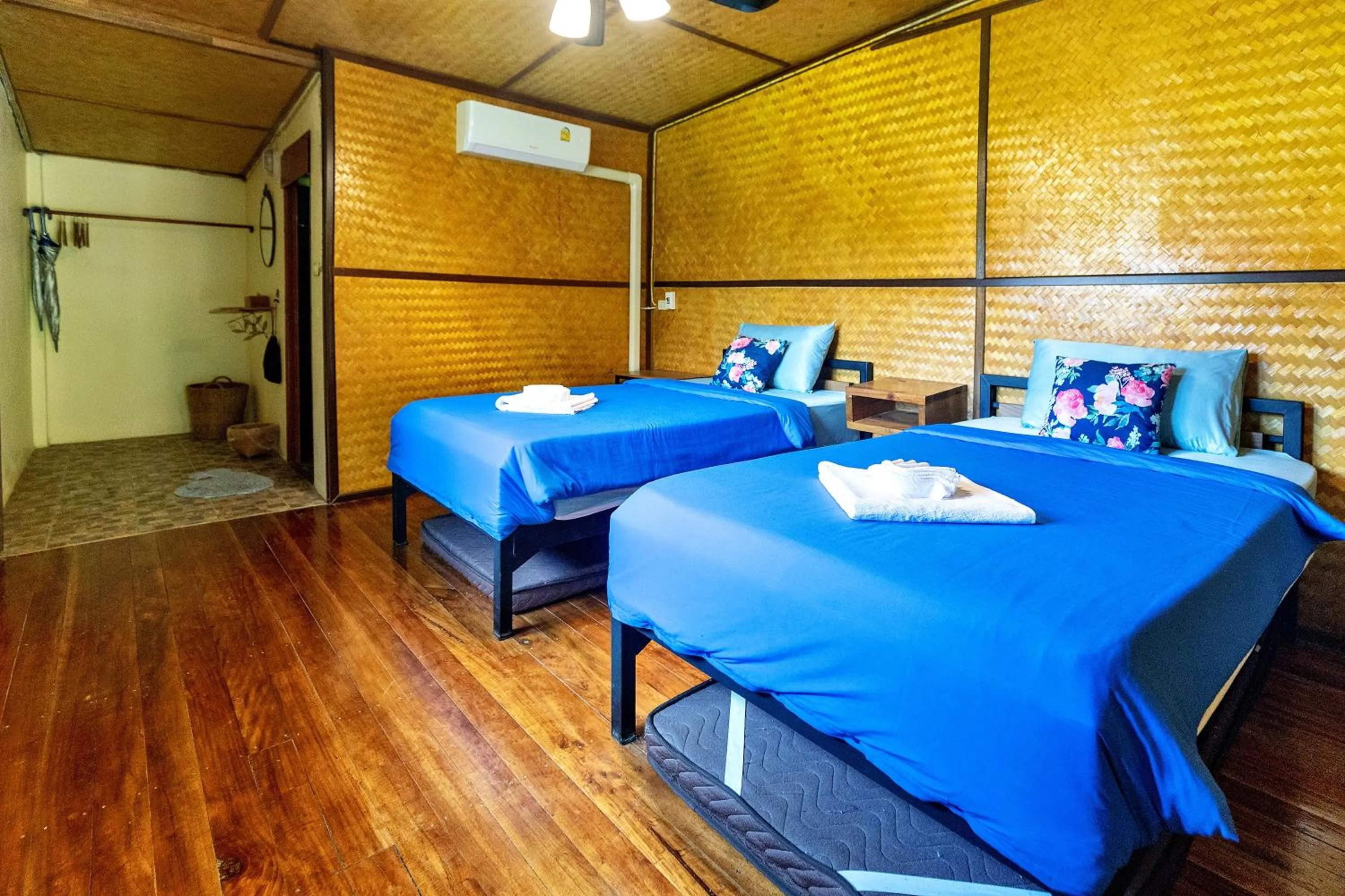 Bed in Bansuanphutarn