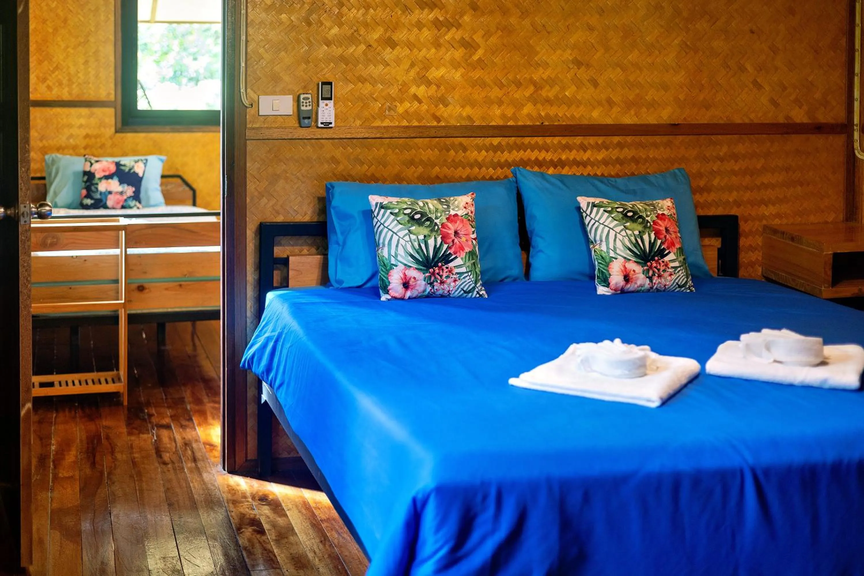 Bed in Bansuanphutarn