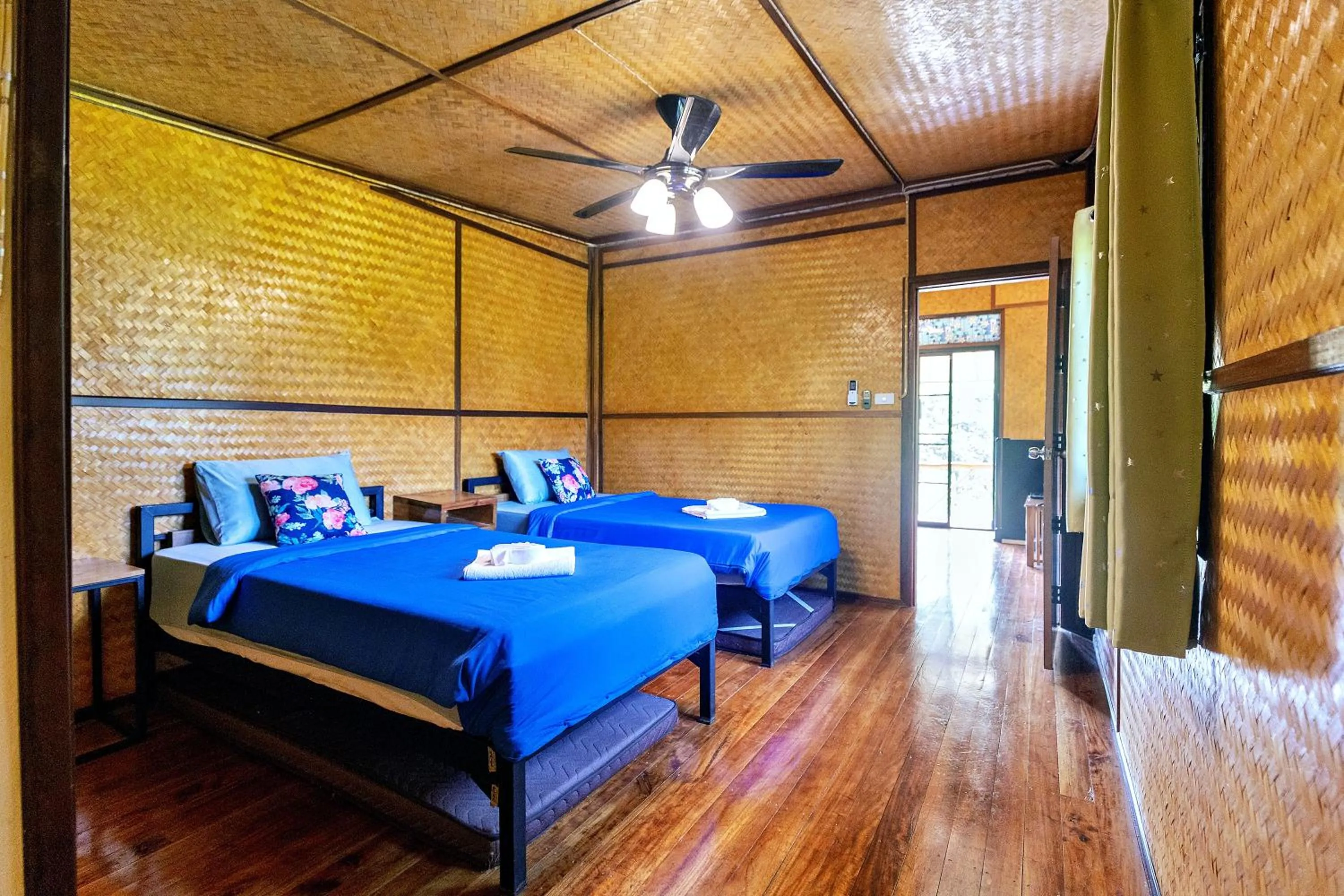 Bed in Bansuanphutarn