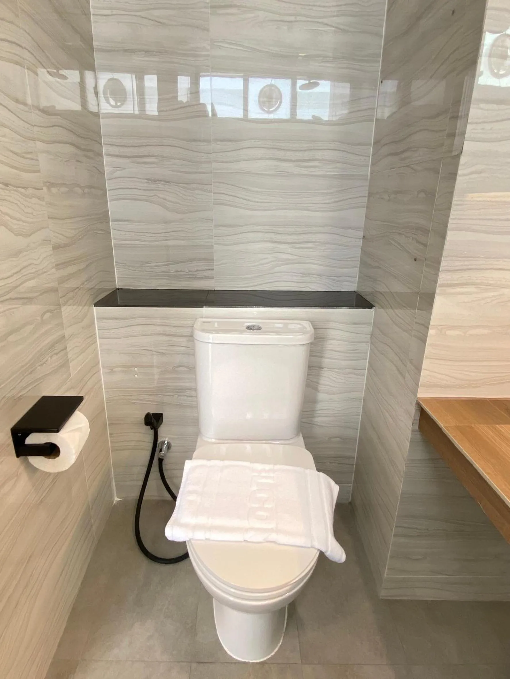 Toilet in The Gold Living Life