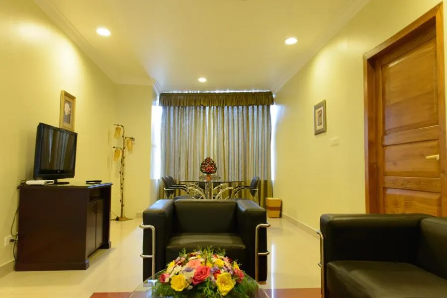 Living room in CLUB7 HOTEL