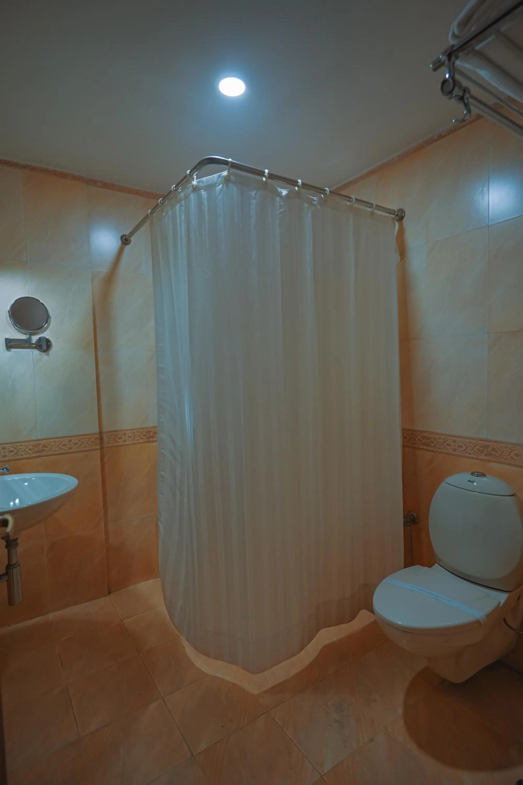 Shower in CLUB7 HOTEL