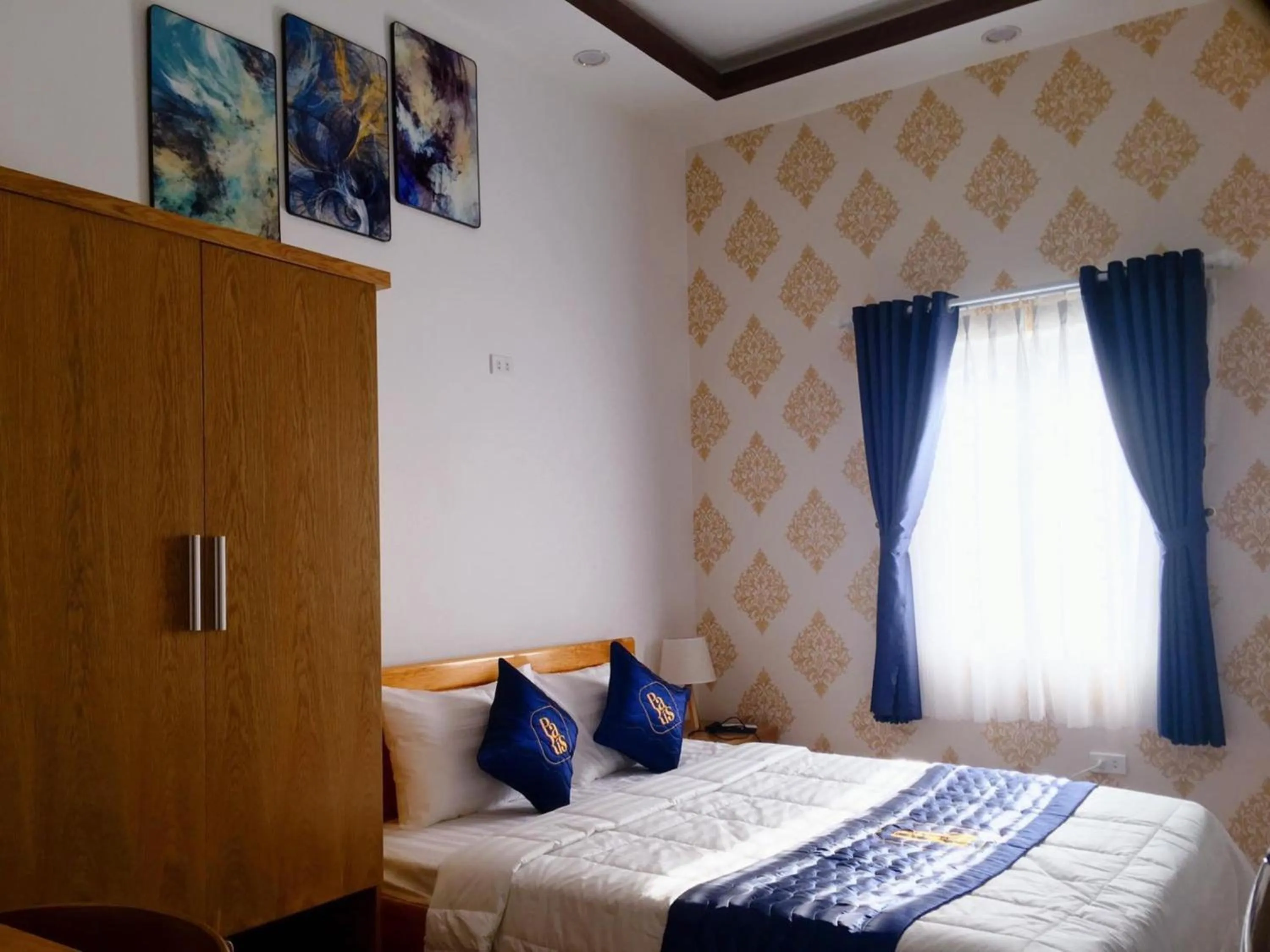 Bedroom, Bed in Paris Hotel Bình Thuận