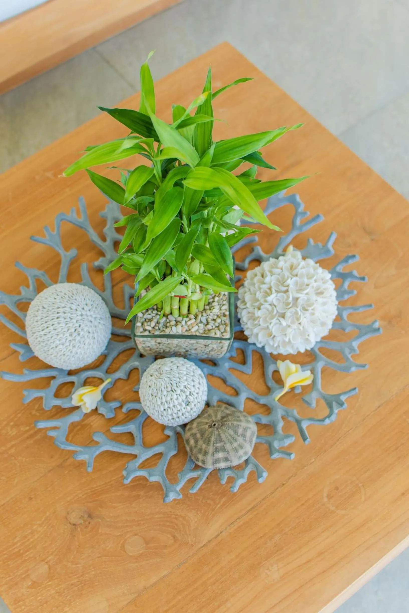 Decorative detail in Deep Blue Villa Bali