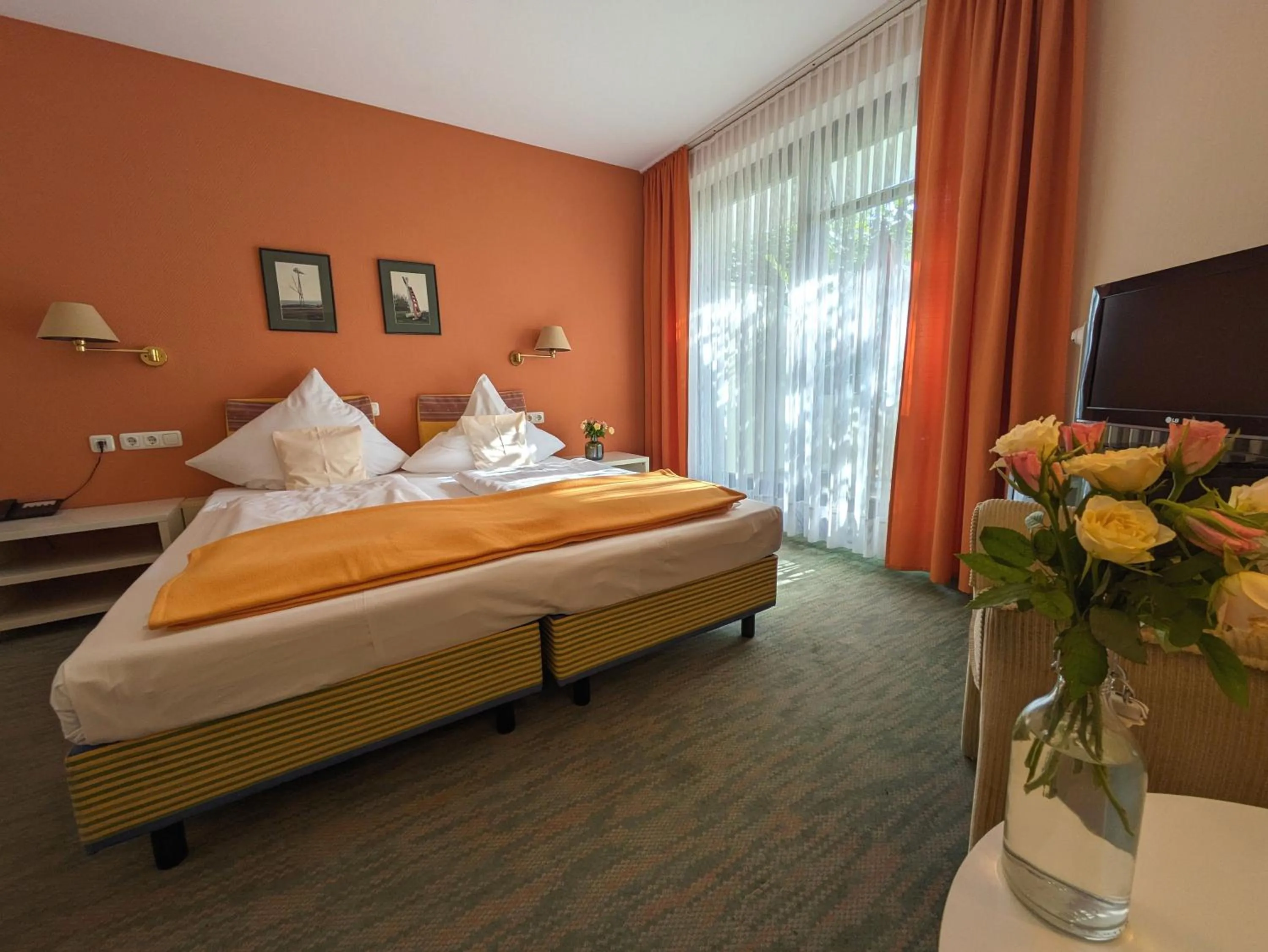 Bedroom, Bed in Parkhotel Hitzacker