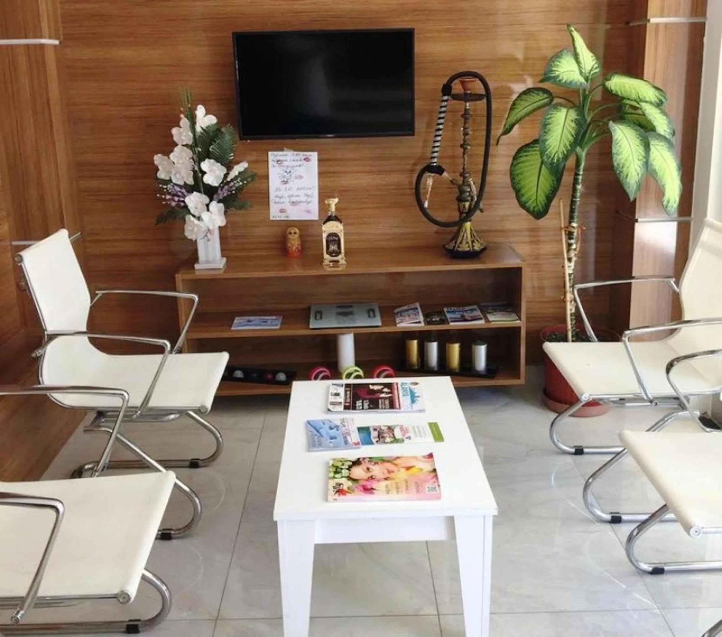 Lobby or reception in Christina Apart Otel