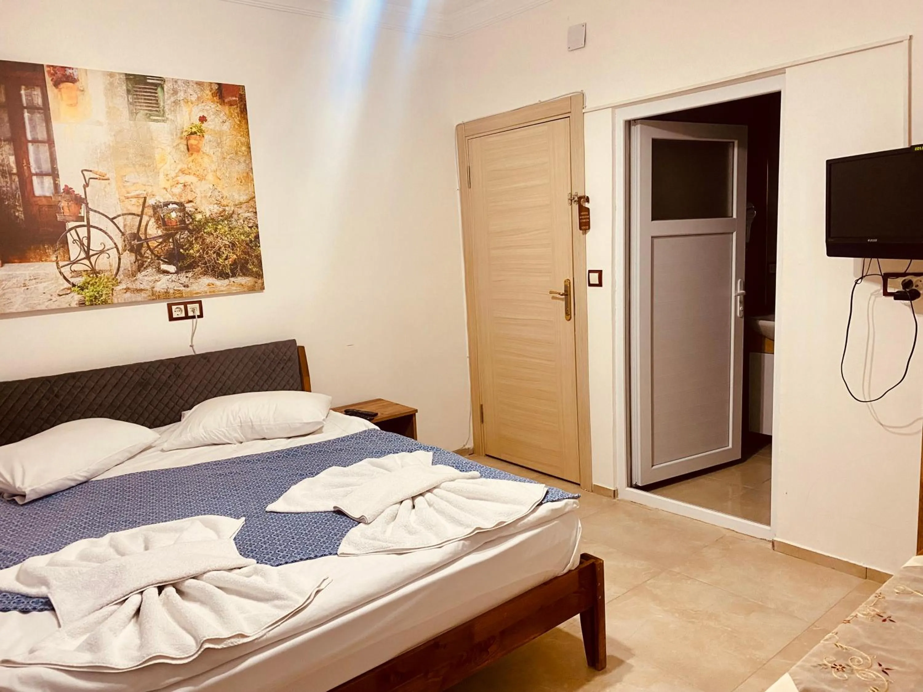 Bed in Aysultan Stone House