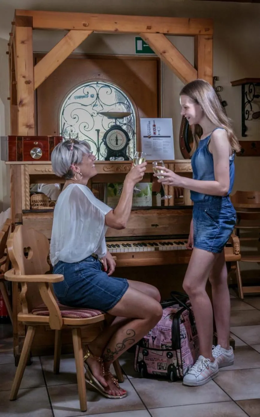 Guests in Hotel Restaurant Lindenhof