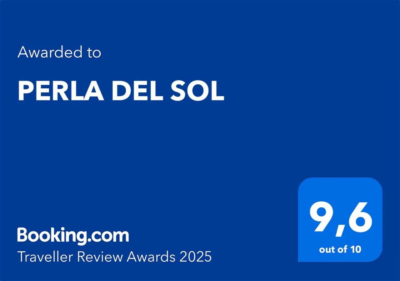Certificate/Award in PERLA DEL SOL