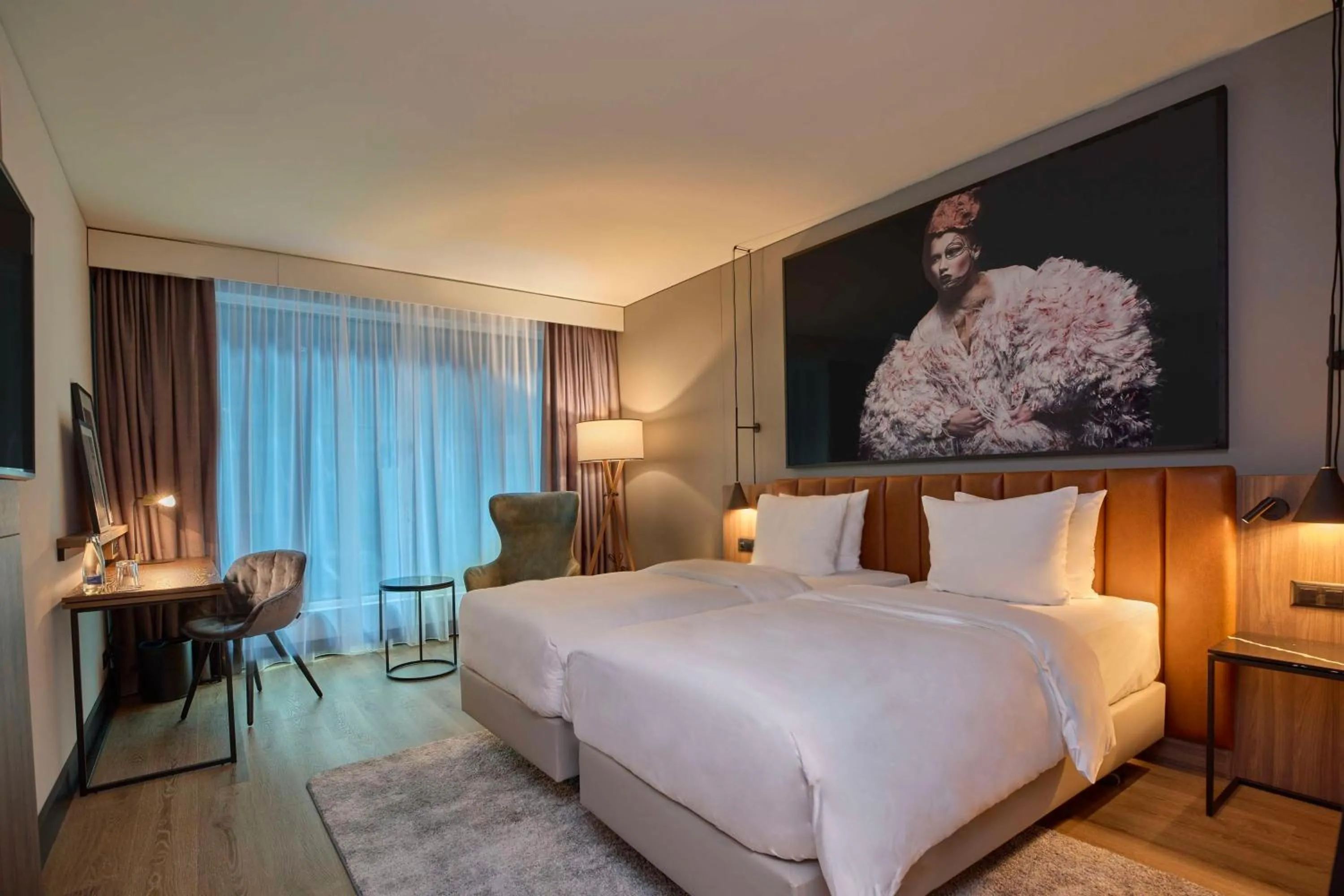 Bedroom, Bed in Radisson Blu Hotel Zurich Airport