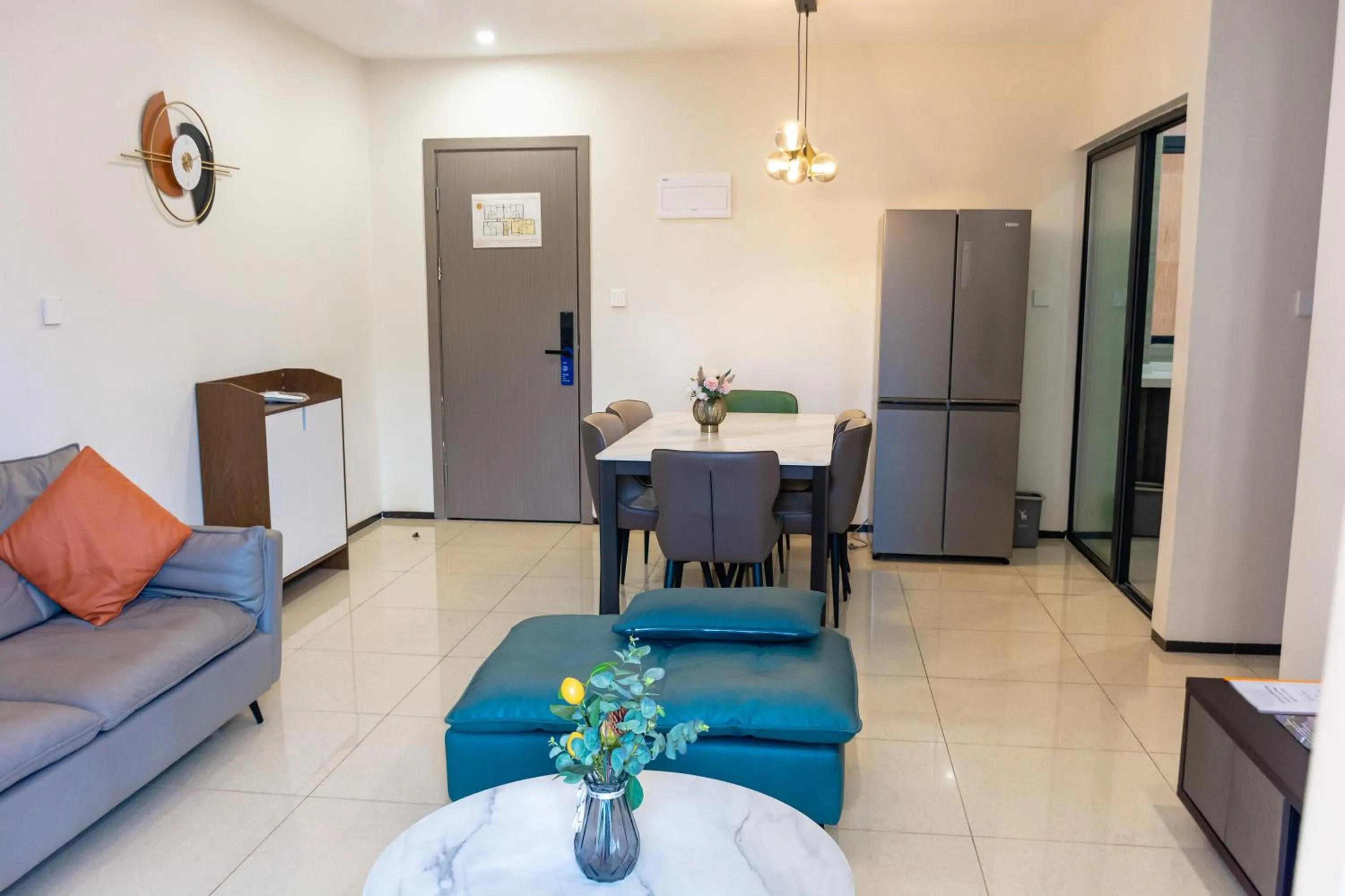 Dining area in Rose Garden Private Apartment By LINK