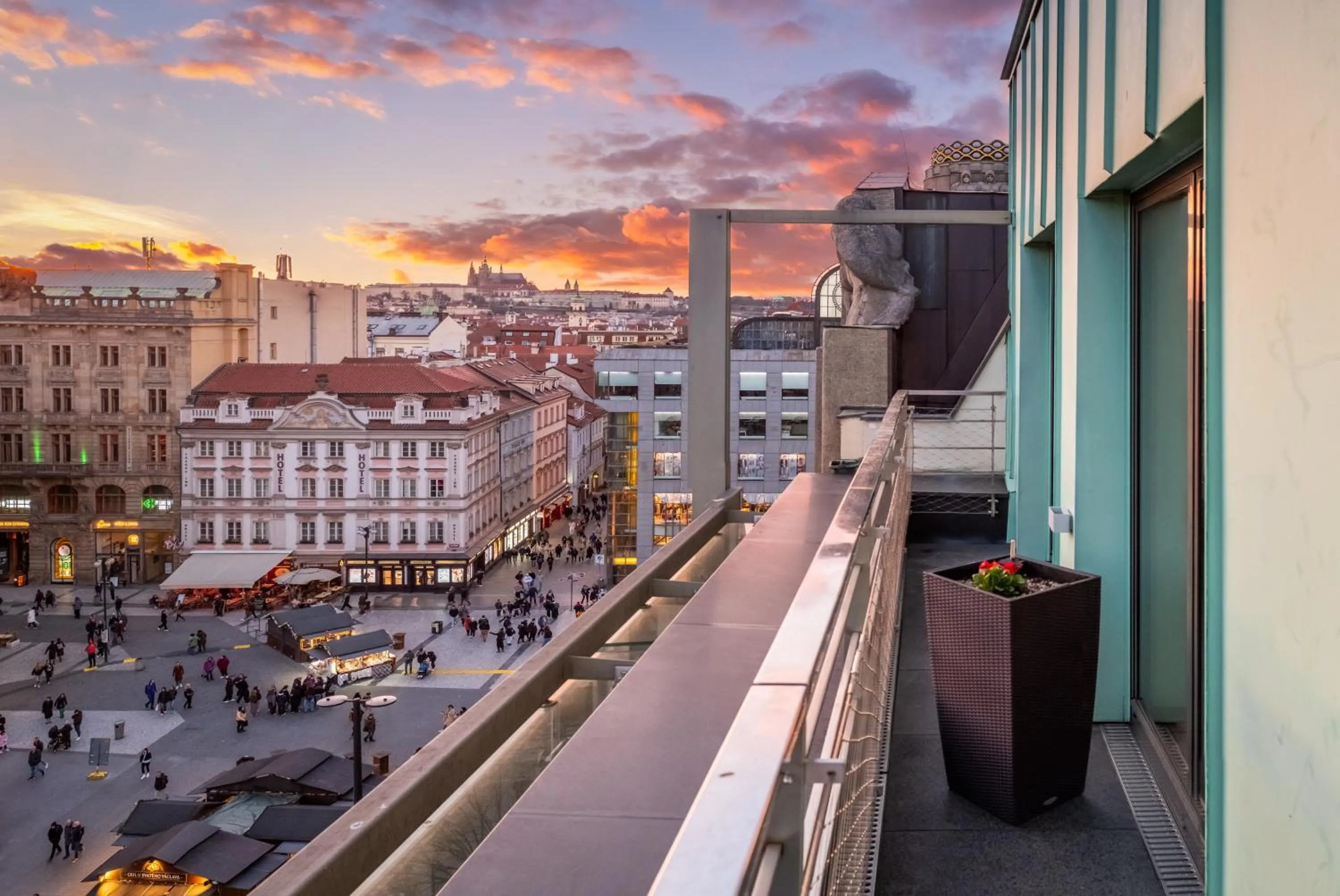 Balcony/Terrace in VN3 Terraces Suites by Adrez