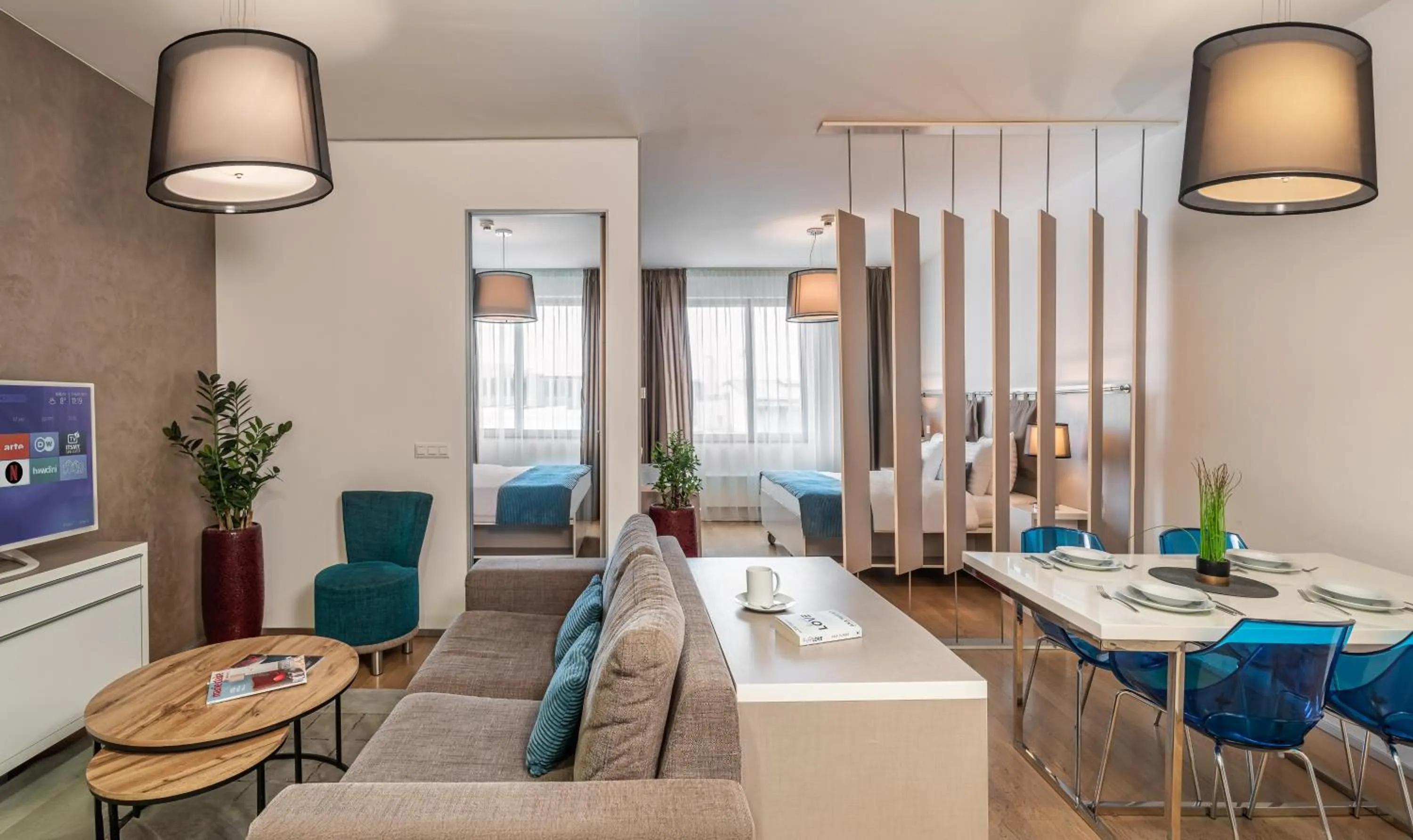 Living room in VN3 Terraces Suites by Adrez