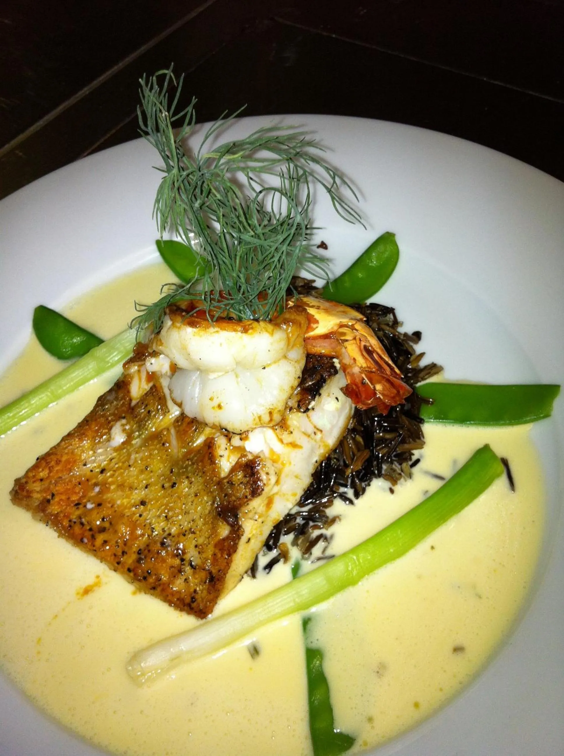 Food close-up in Parkhotel Krone