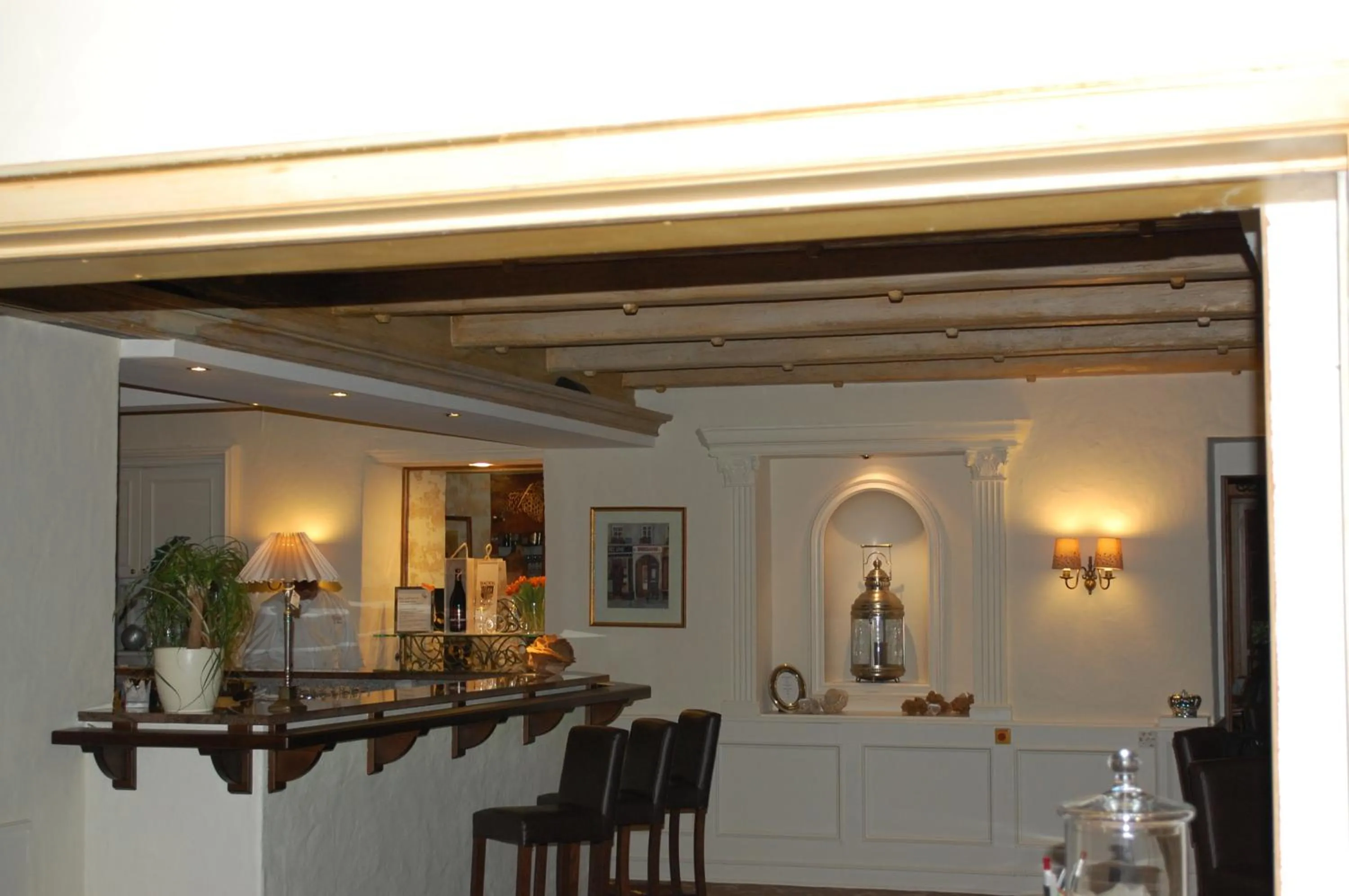 Lounge or bar in Parkhotel Krone