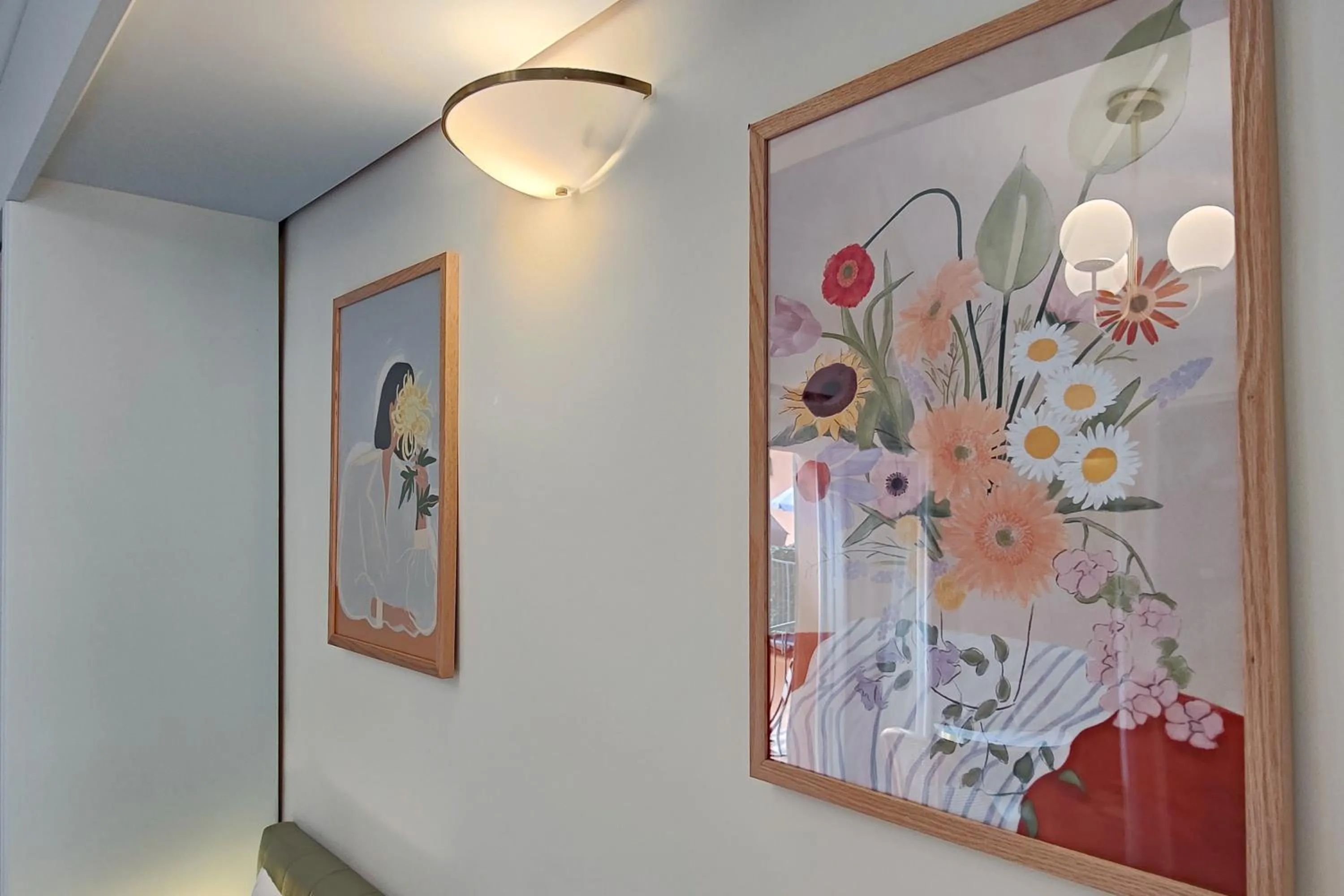 Decorative detail in Hotel Aparthotel AMMI Vieux Nice