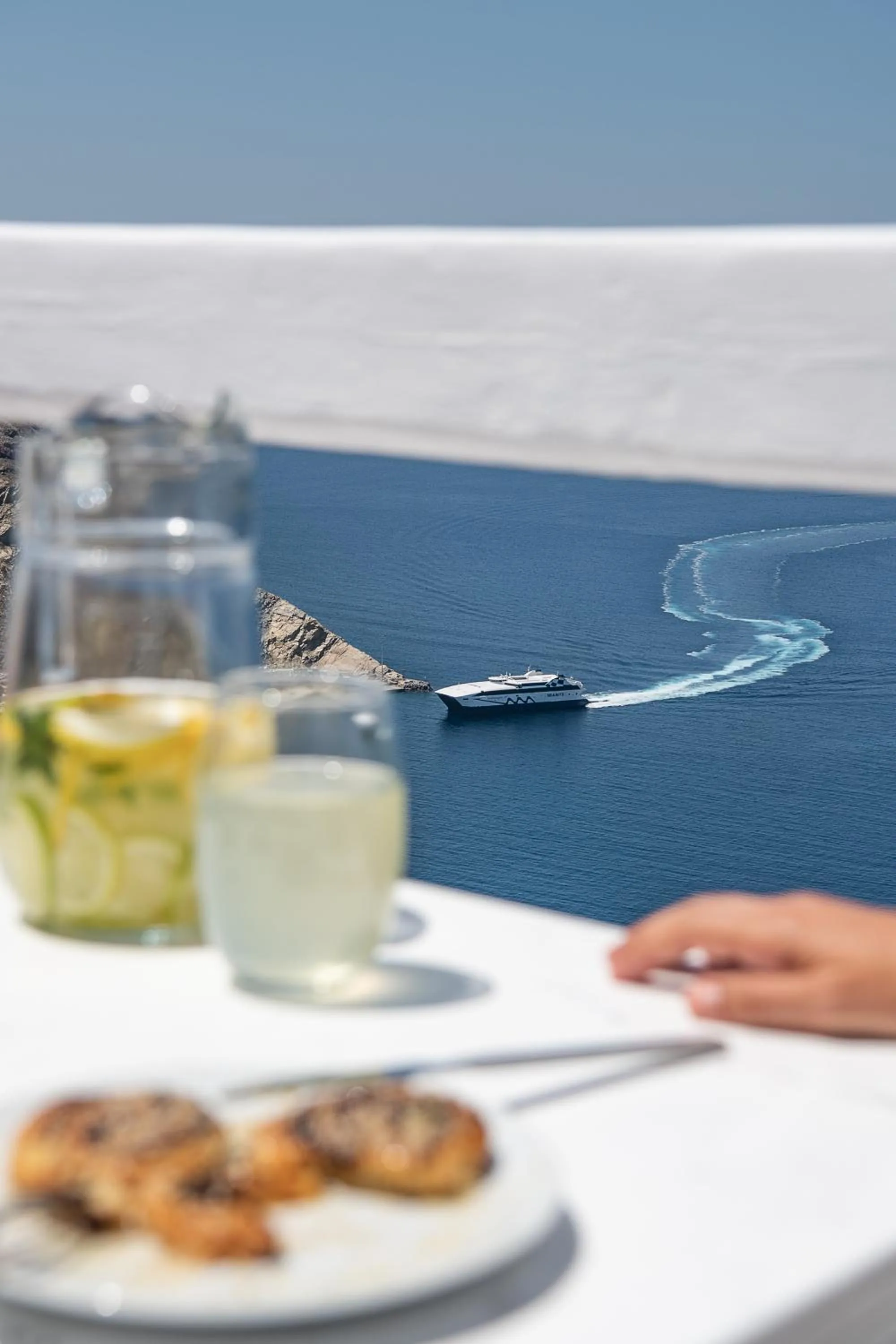 View (from property/room) in Apeiron Blue Santorini - Sustainable Adults Only 14 Plus