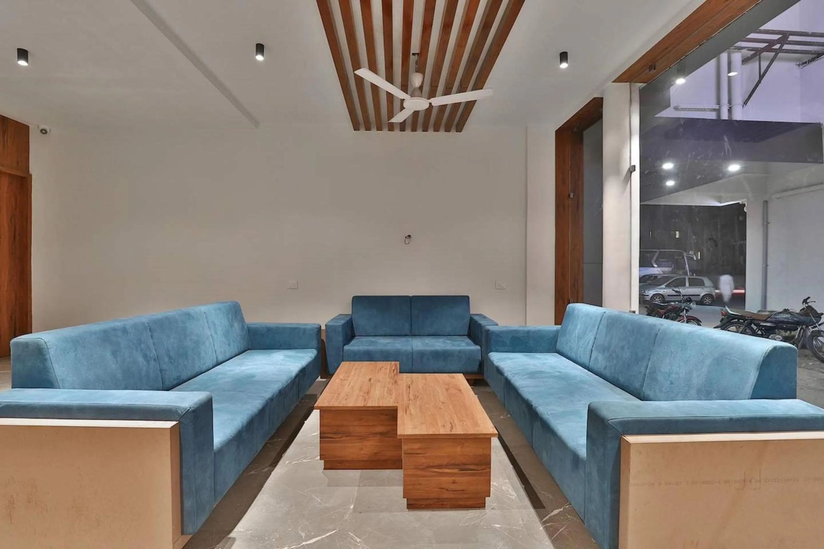 Seating area in Hotel Kuber