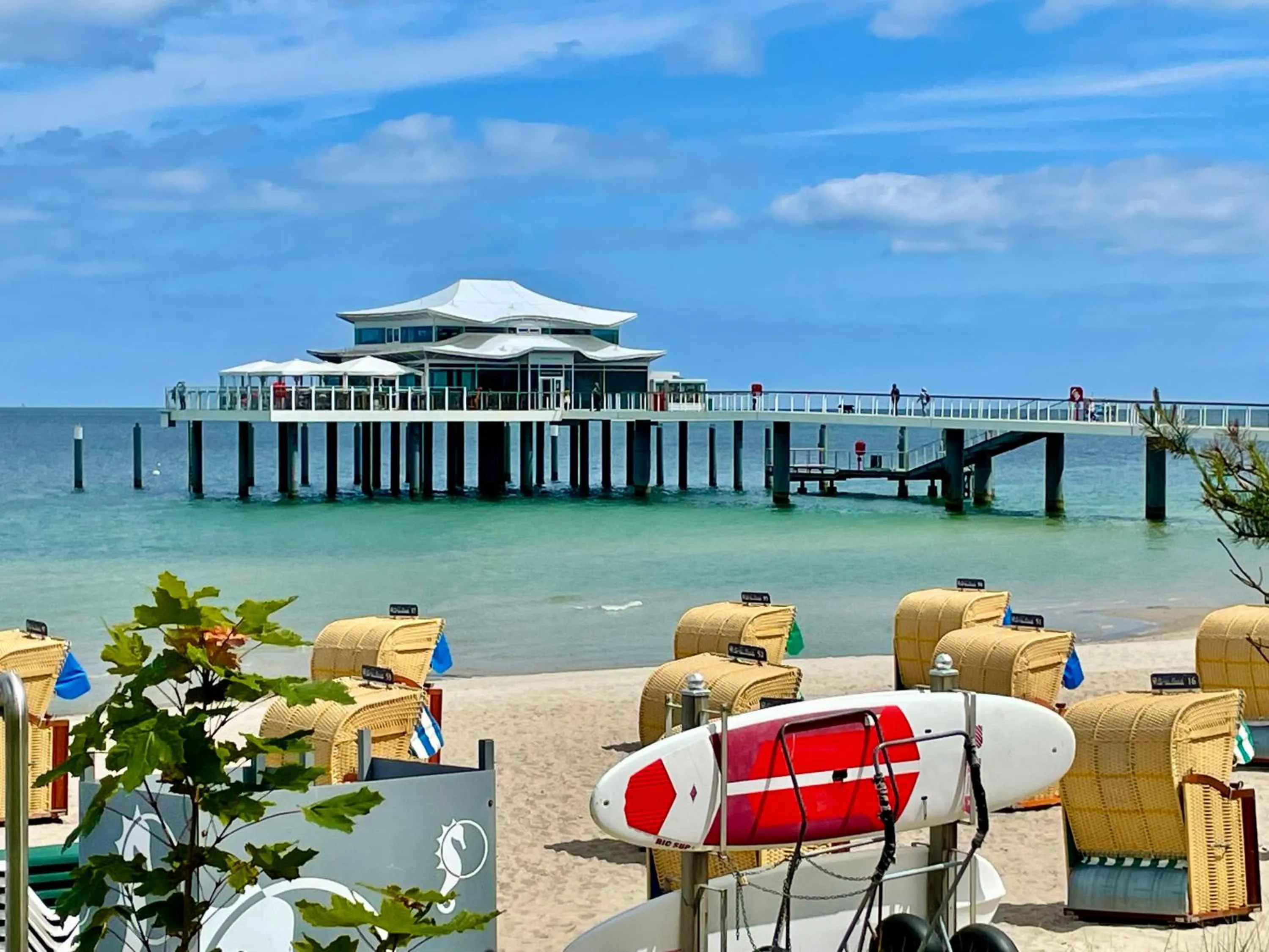 Beach in Country Hotel Timmendorfer Strand