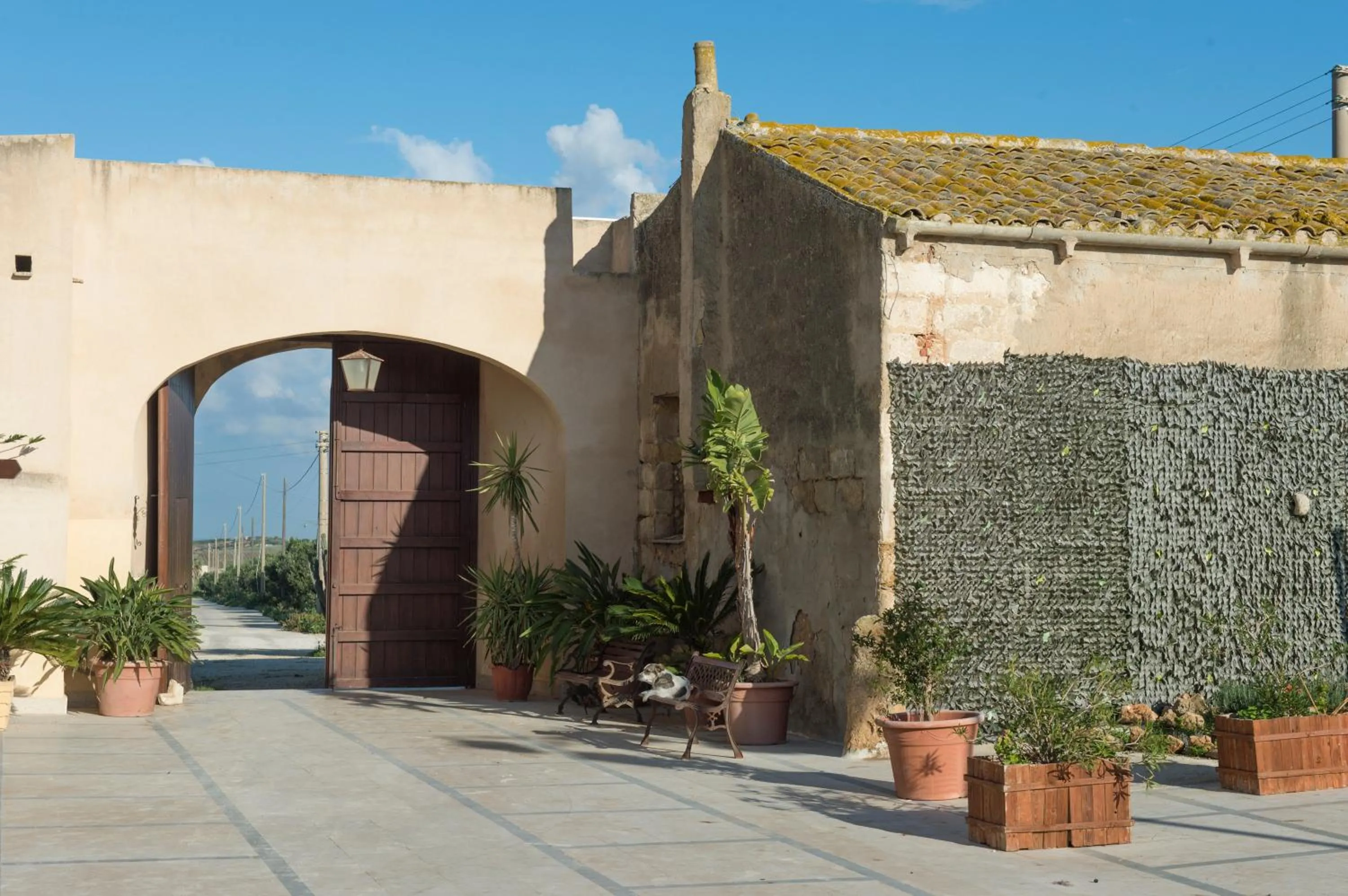 Facade/entrance in Agriturismo sanacore di sanacore salvatore