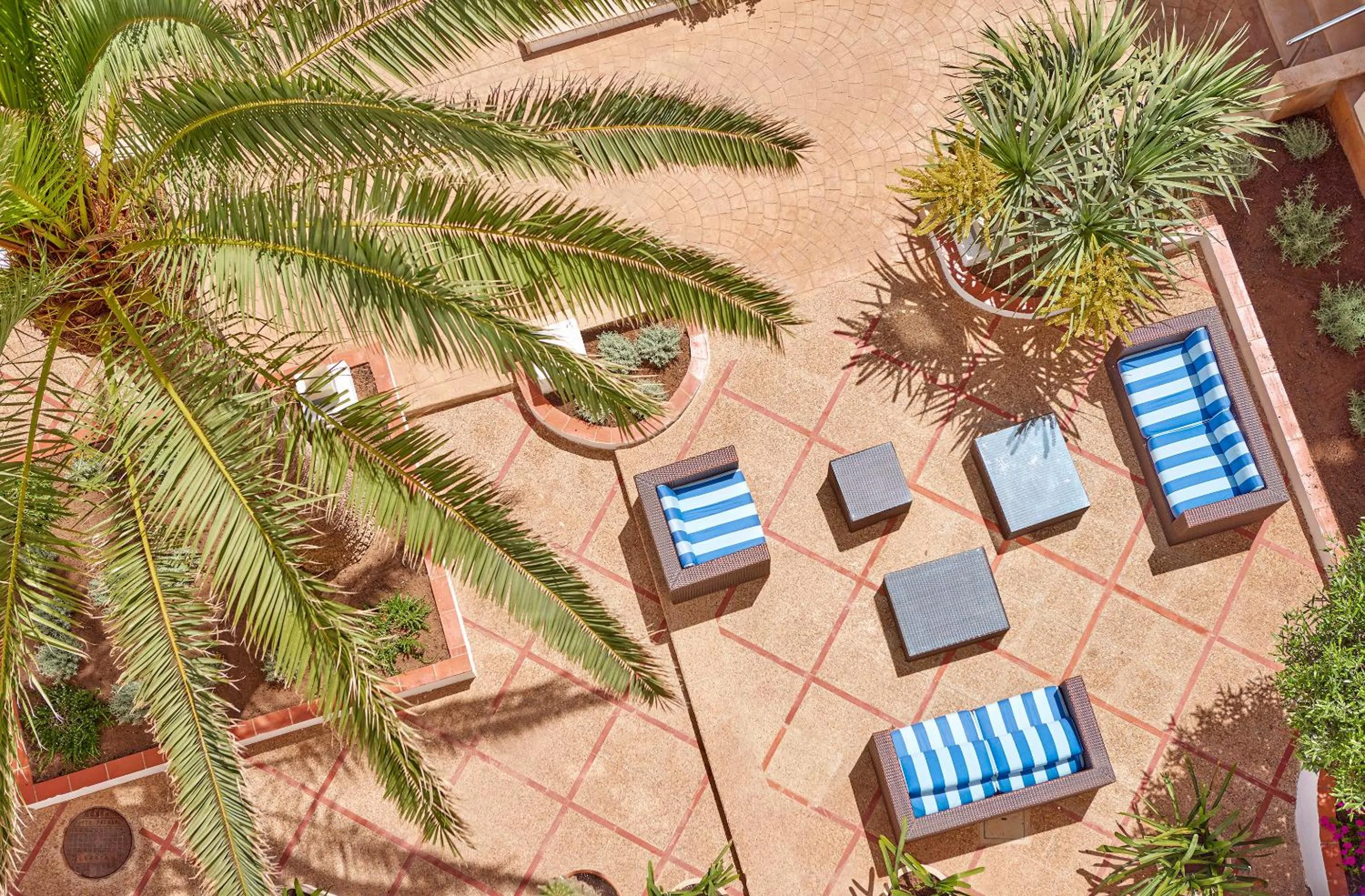 Patio in Universal Hotel Cabo Blanco - Adults Only